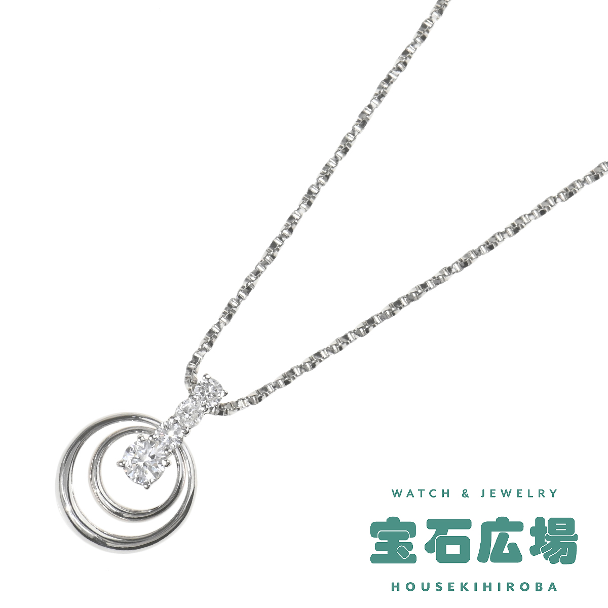 星の砂 ダイヤ ペンダントネックレス  中古 レディース ジュエリー