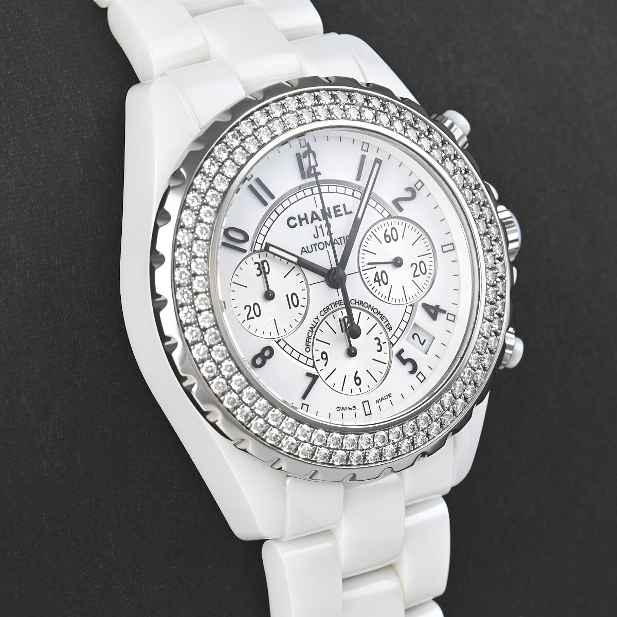 CHANEL(シャネル) CHANEL J12 クロノグラフ H1008 中古 メンズ CHANEL(シャネル) CHANEL J12 クロノグラフ H1008 中古 メンズ