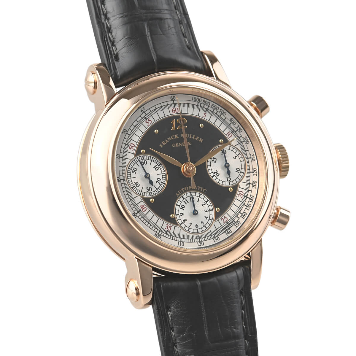 フランク ミュラー FRANCK MULLER ラウンドクロノ 7000CC 中古 メンズ