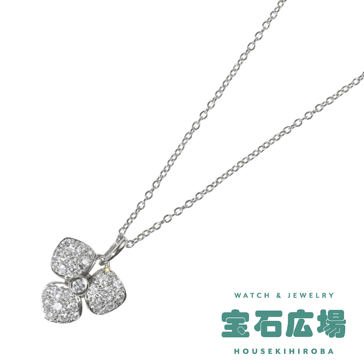 ティファニー TIFFANY＆Co. ペタル ダイヤ ペンダントネックレス  中古 レディース ジュエリー
