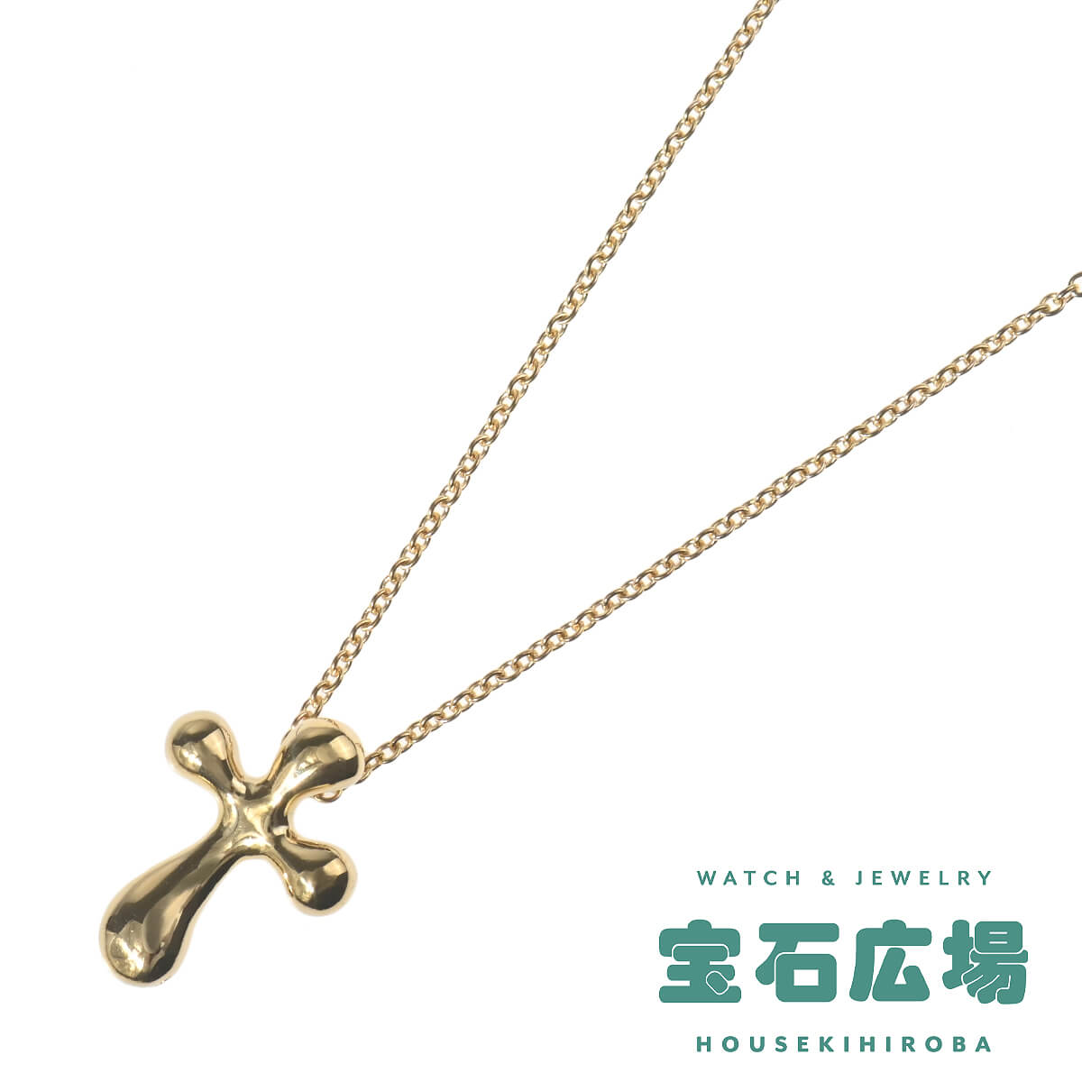 ティファニー TIFFANY＆Co. エルサ・ペレッティ ミニクロスペンダントネックレス  中古 レディース ジュエリー