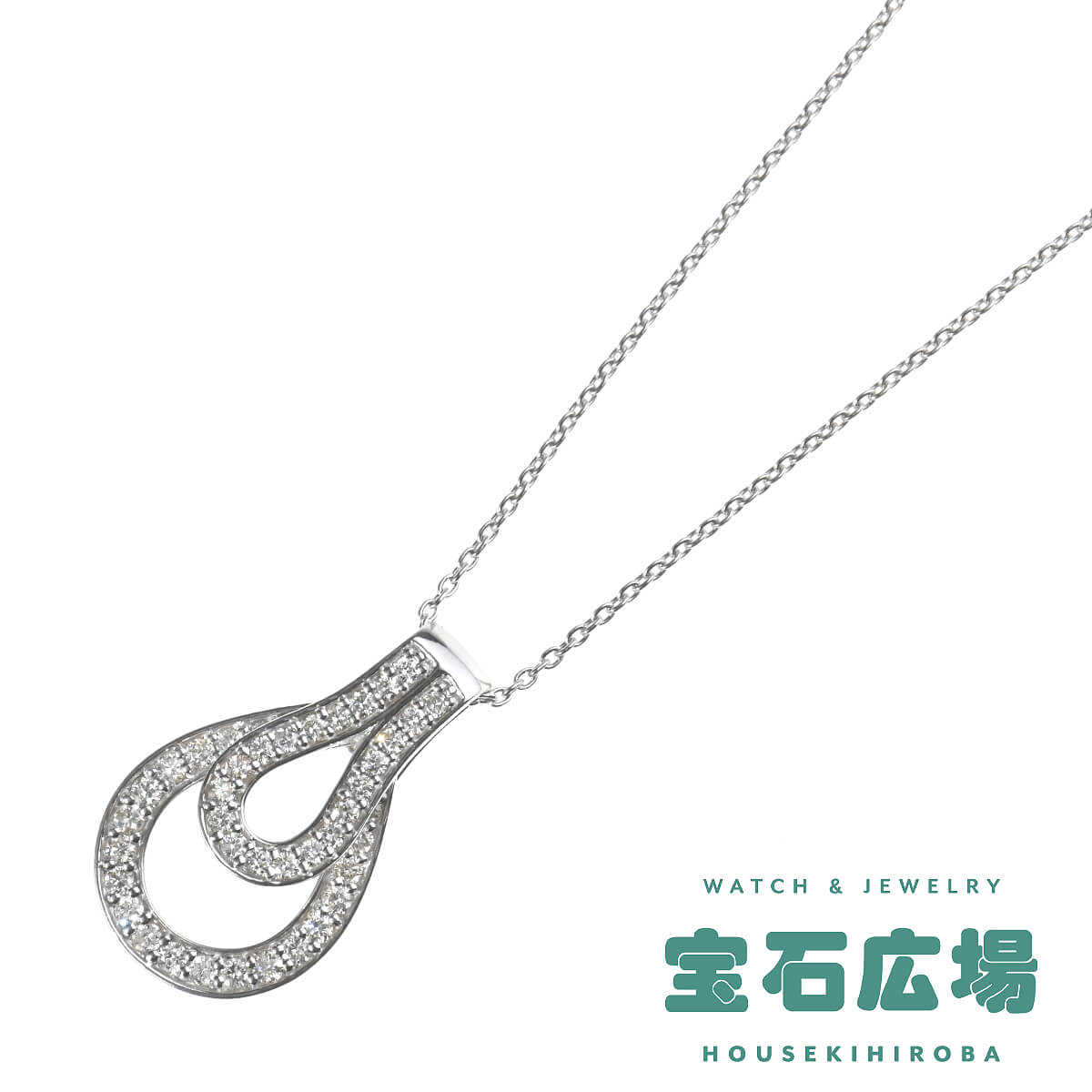 ノーブランド ダイヤ ペンダントネックレス  中古 レディース ジュエリー