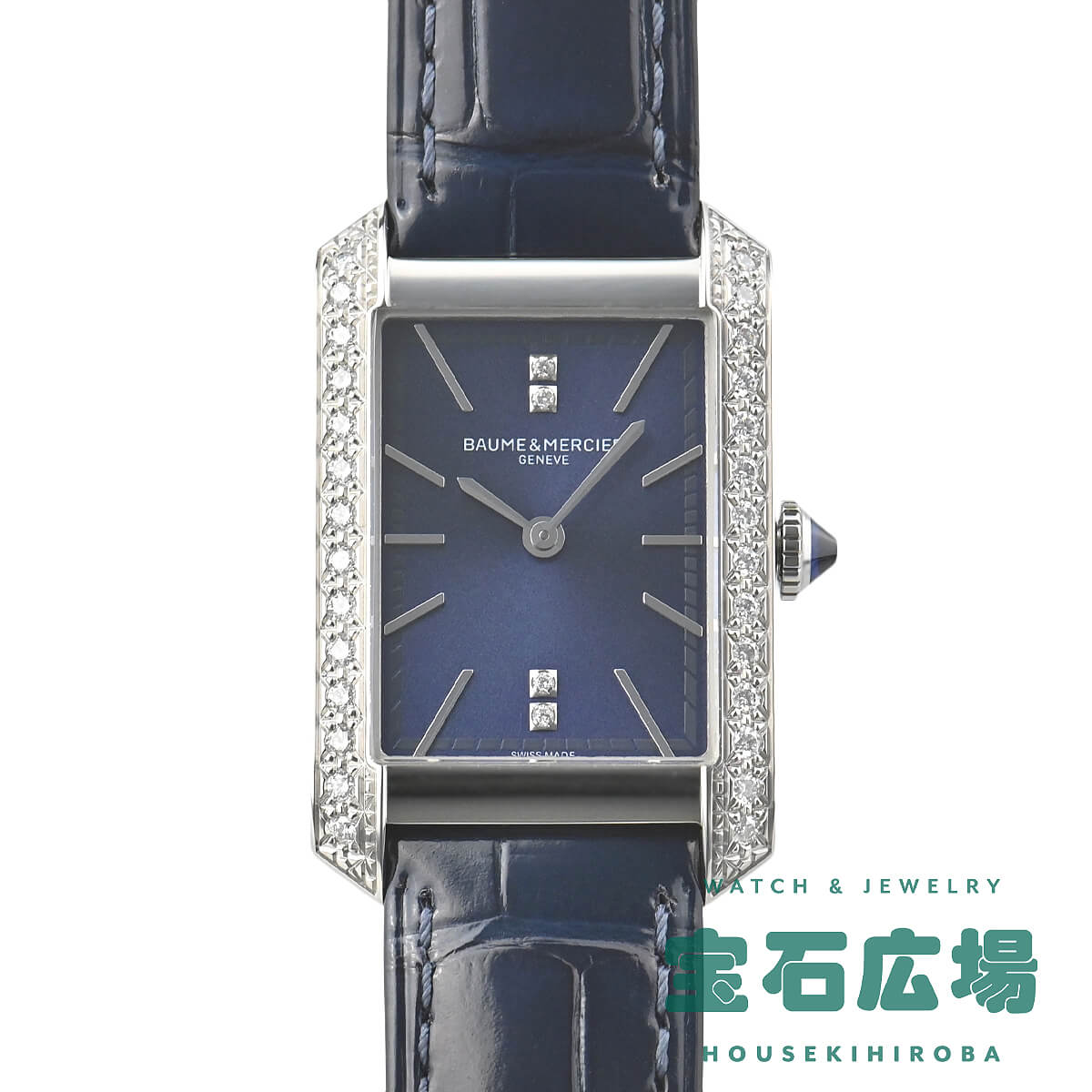 ボームアンドメルシエ / BAUME&amp;MERCIER　ハンプトン スピリット デイト　65446　レディース　クオーツ 【中古】 商品番号 C-159216 BAUME&MERCIER - ボームアンドメルシエ / BAUME&MERCIER ハンプトン