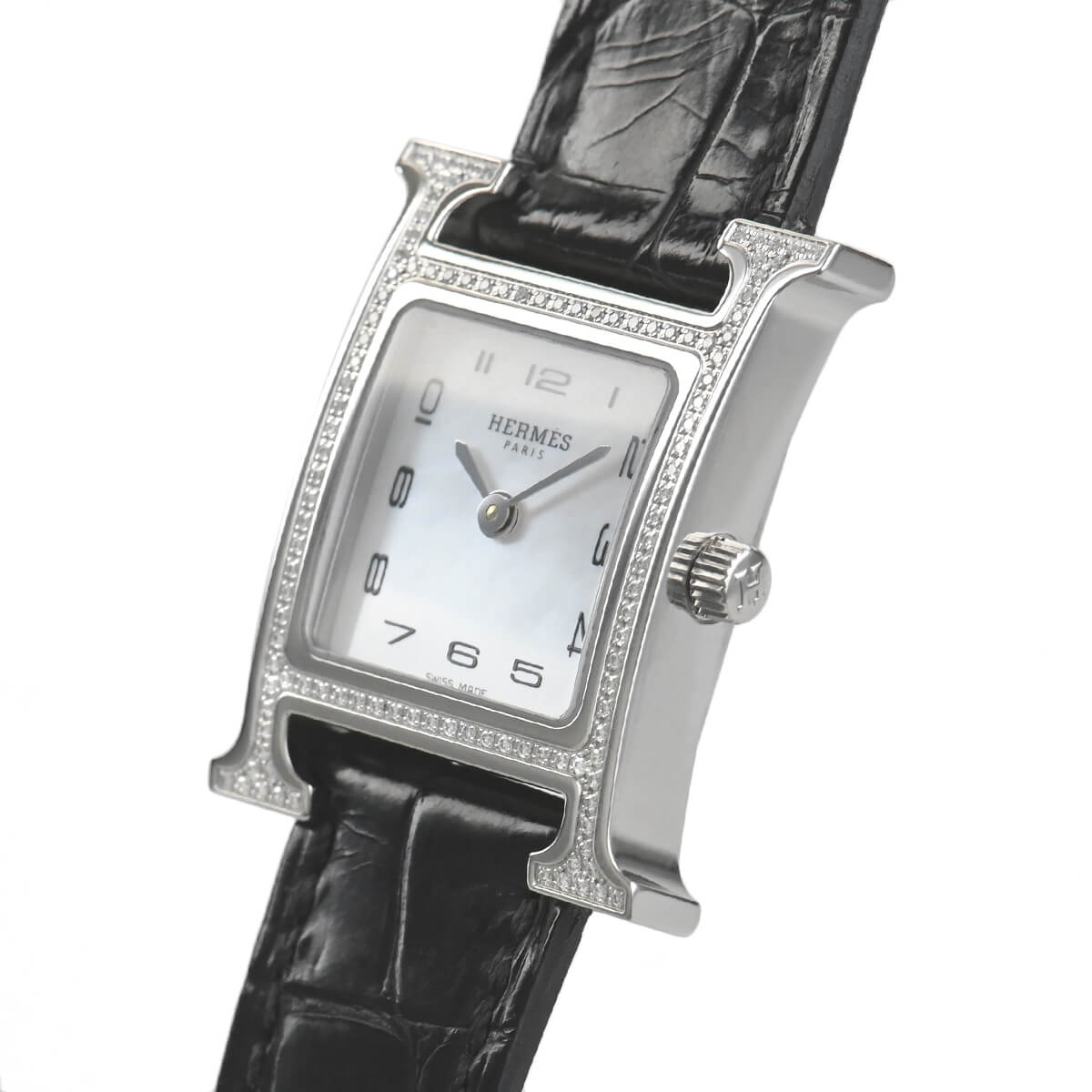 HERMES（エルメス） HERMES Hウォッチ HH1.235 中古 レディース 腕時計 