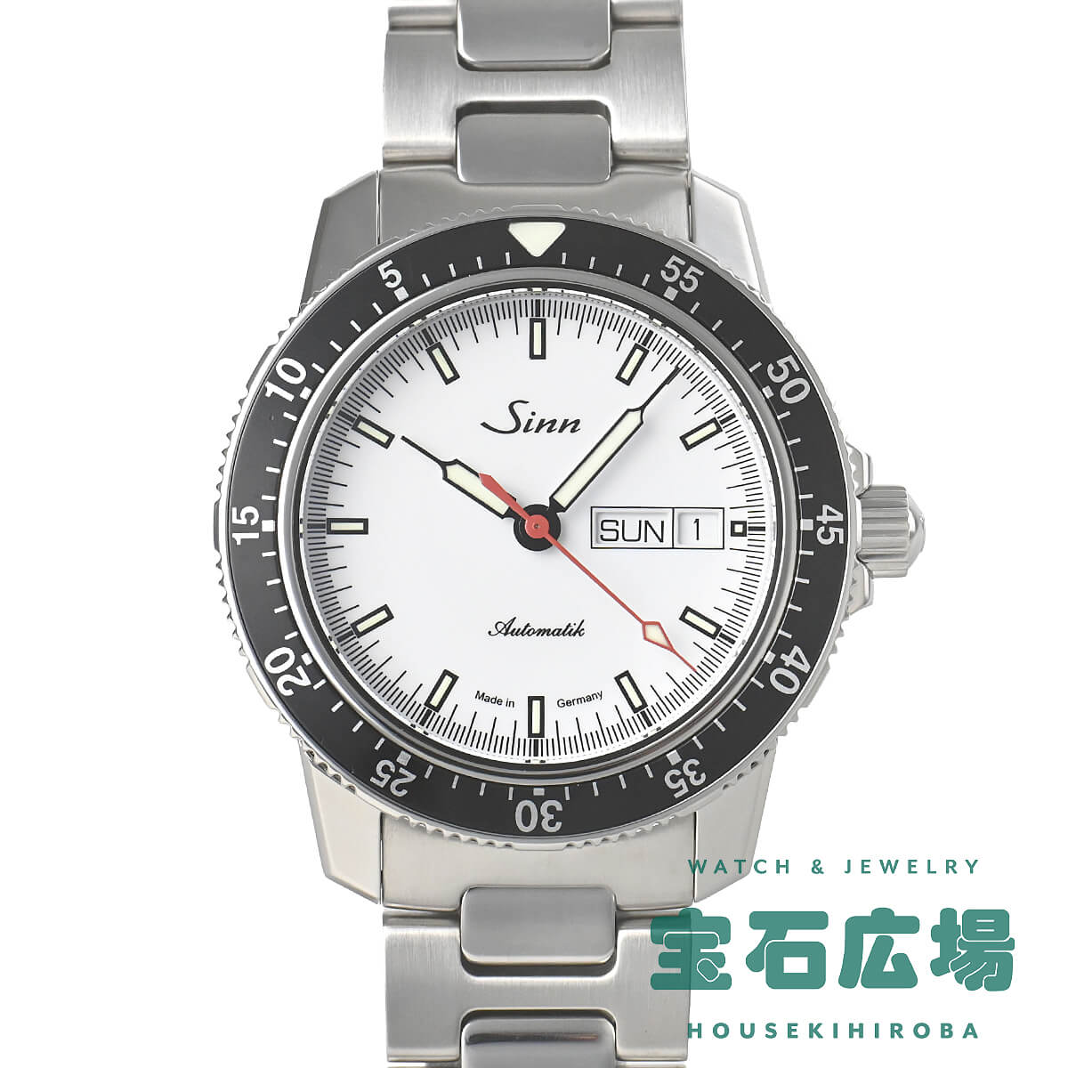ジン Sinn  日米限定200本104.ST.SA.IW.RS 104.ST.SA.IW.RS 中古 メンズ 腕時計