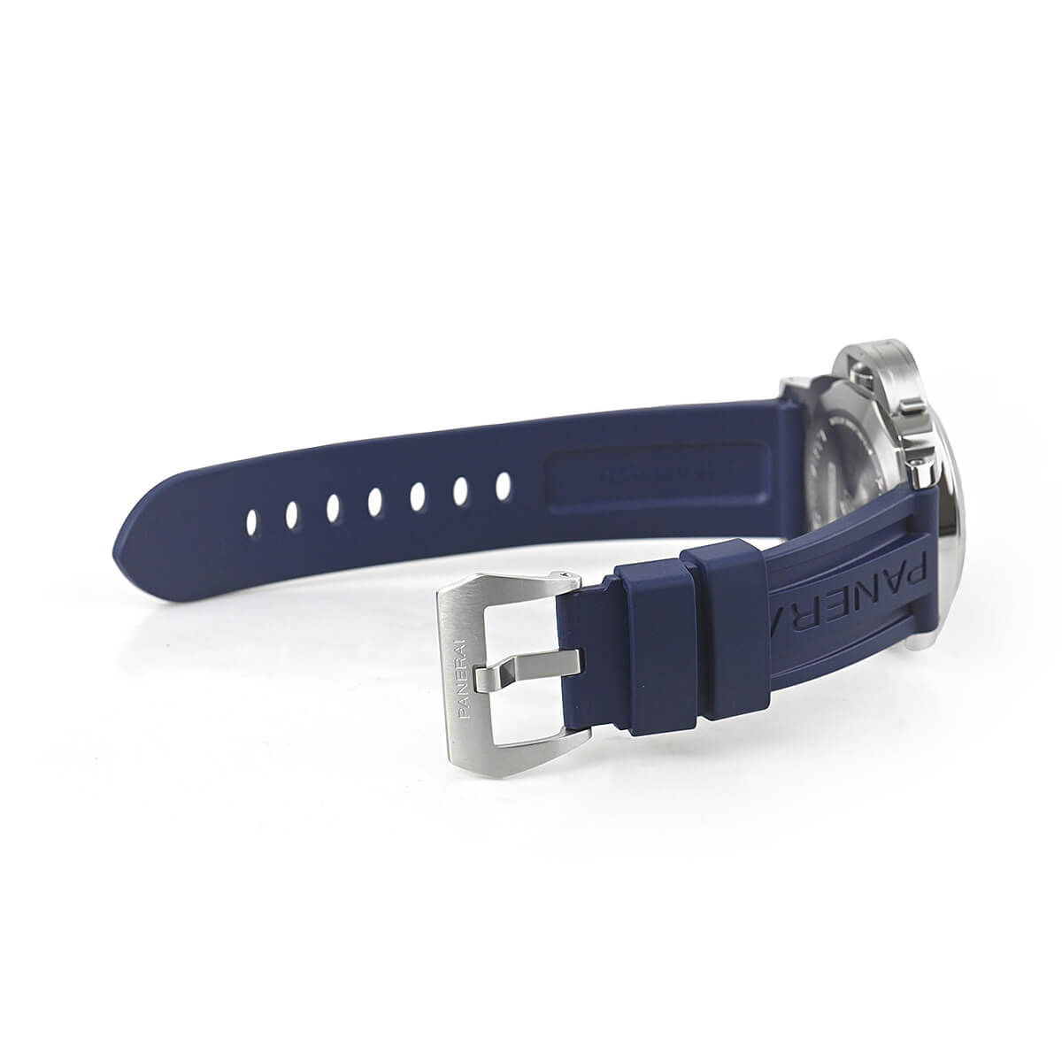 正規品 PANERAI 腕時計 ベルト 新品未使用 水色 ブルー レザー 本革 パネライ ベルト（腕時計、懐中時計）（文字盤カラー：ブルー系
