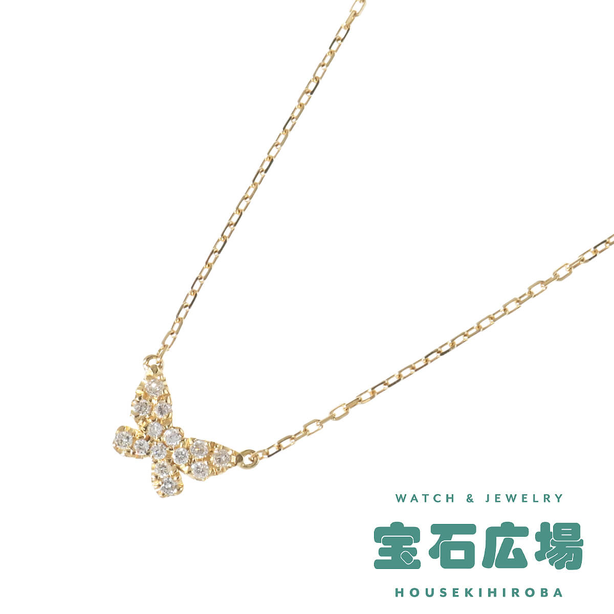 アーカー バタフライパヴェネックレス AHKAH アーカー バタフライ