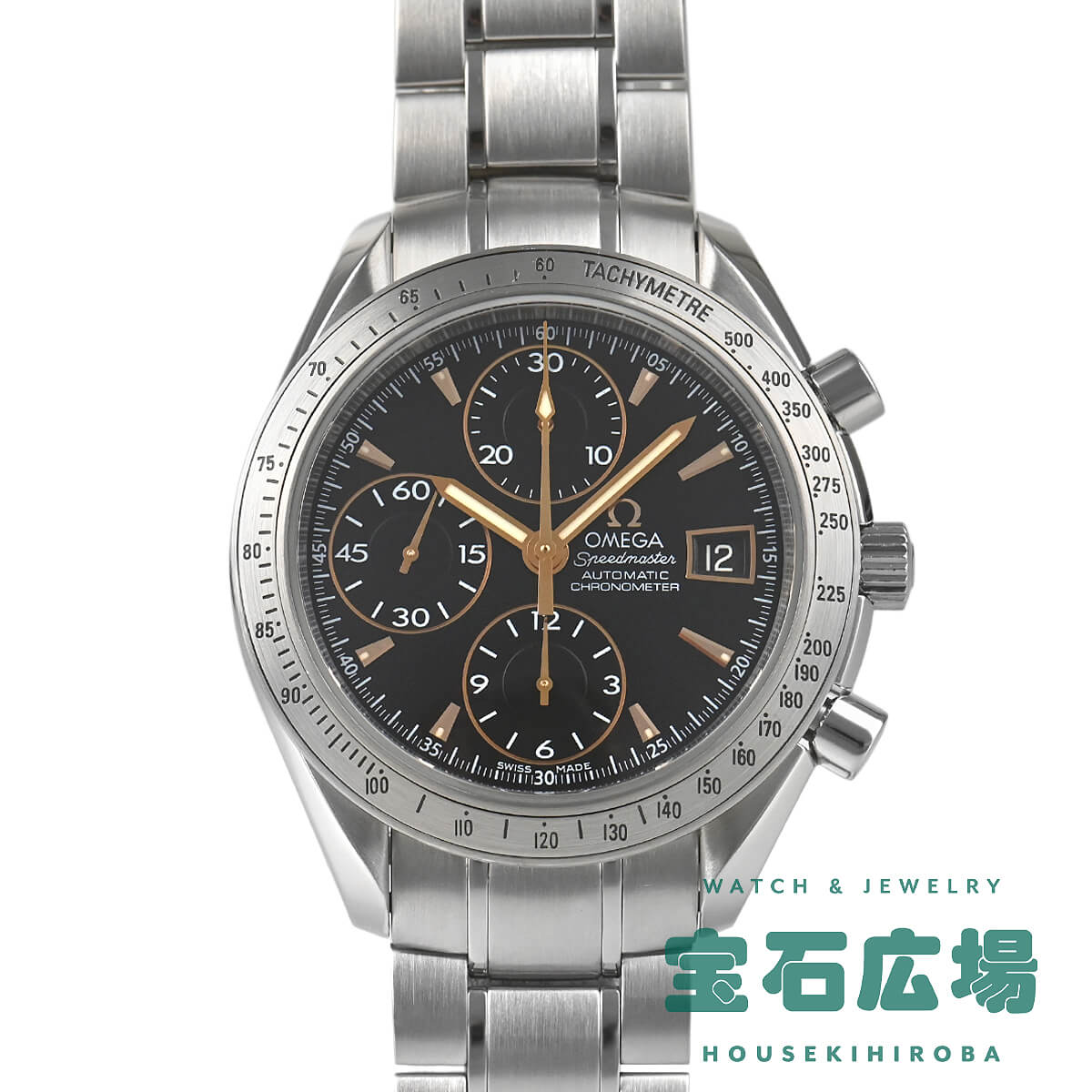 オメガ OMEGA スピードマスターオートマチックデイト 日本限定2000本 3211-50 中古 ...