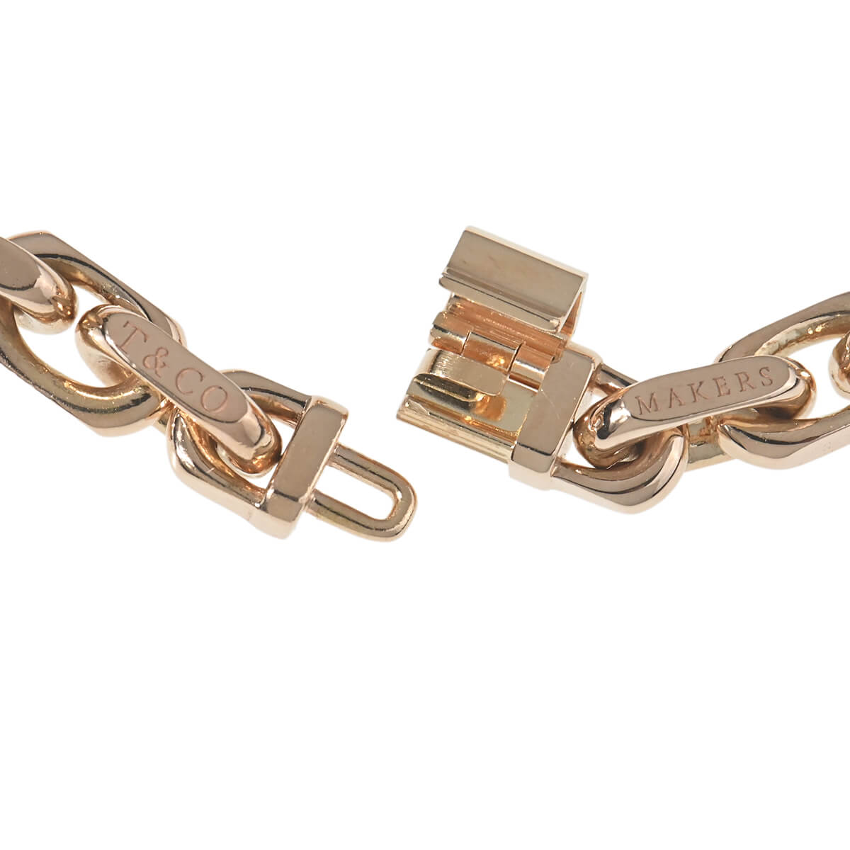 美品⭐️Tiffany ティファニー メイカーズ ナロー チェーン ブレスレット TIFFANY&Co.（ティファニー） TIFFANY＆Co. 1837 メイカーズ ナロー