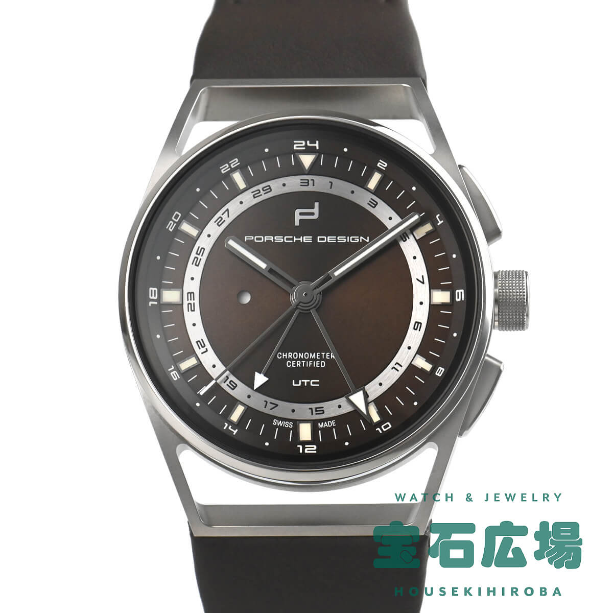 ポルシェ・デザイン Porsche Design 1919グローブタイマー UTC 6023.4.05.003.07.2 中古 メンズ 腕時計