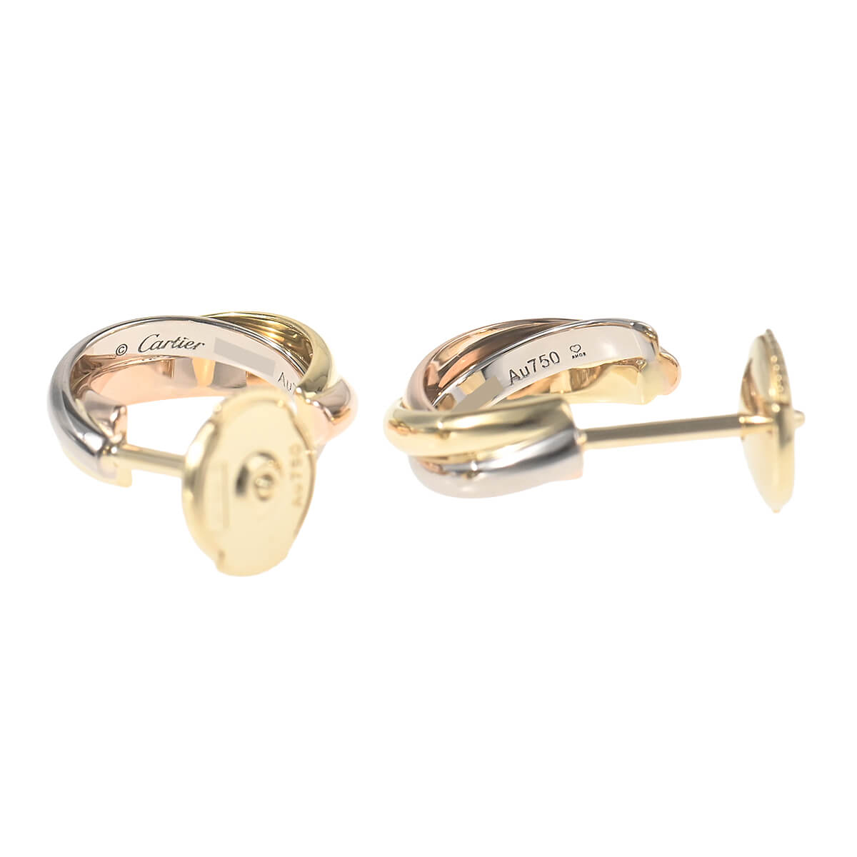 Cartier（カルティエ） トリニティ フープピアス（ミニ） B8301540