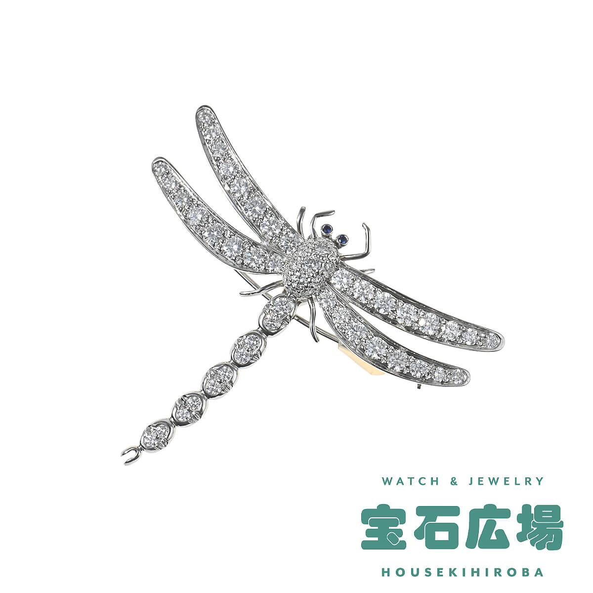 TIFFANY&Co.（ティファニー） ドラゴンフライ ダイヤ・サファイア