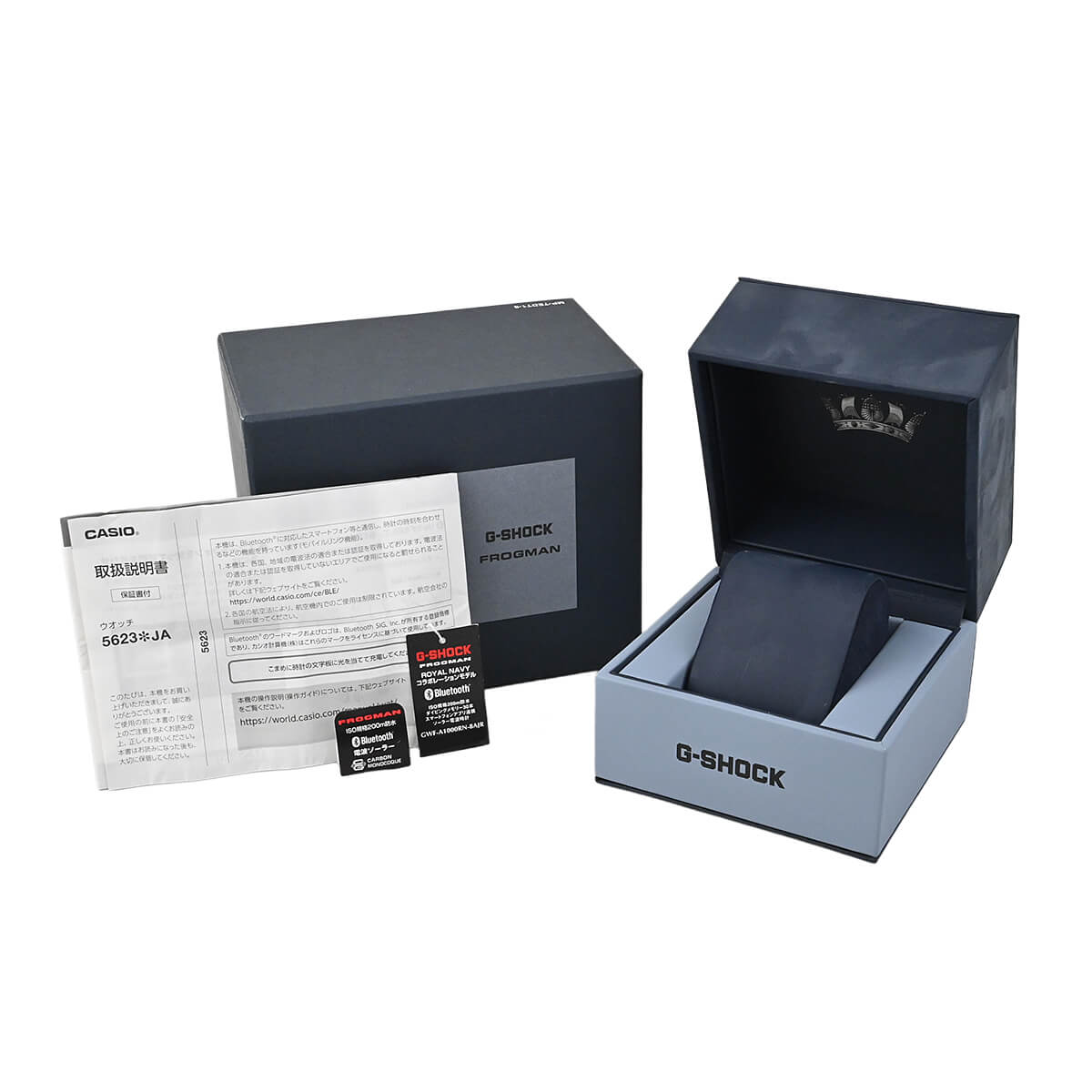 カシオ CASIO (中古) フロッグマン ロイヤルネイビー GWF-A1000RN-8AJR 中古 メンズ 腕時計の画像