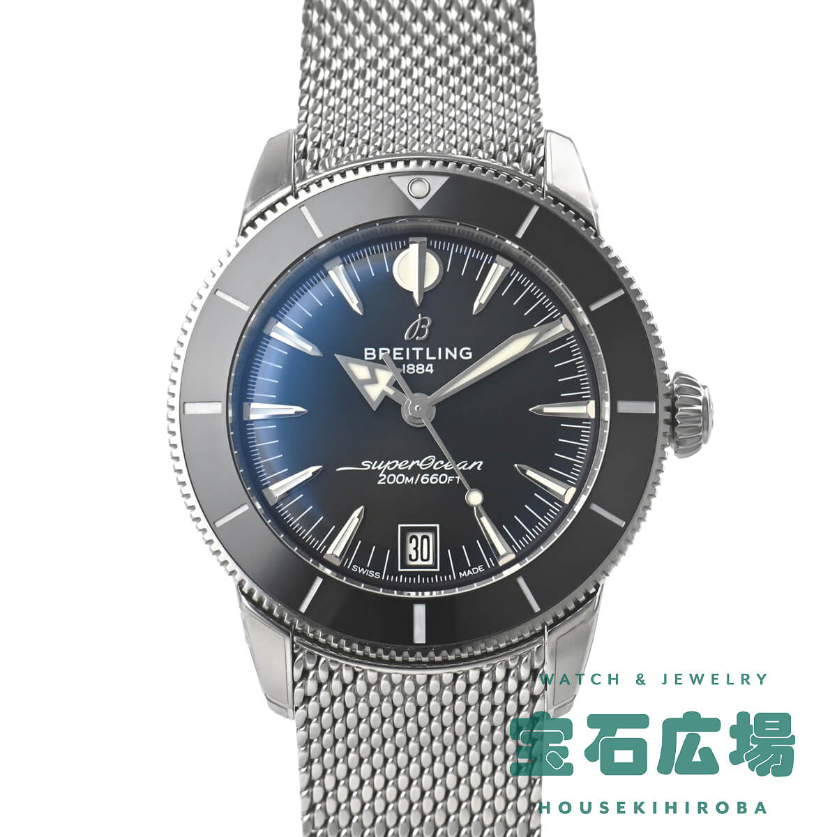 �u���C�g�����O BREITLING �X�[�p�[�I�[�V���� �w���e�[�W B31 �I�[�g�}�`�b�N 40 AB3110241B1A1 �V�i �����Y �r���v