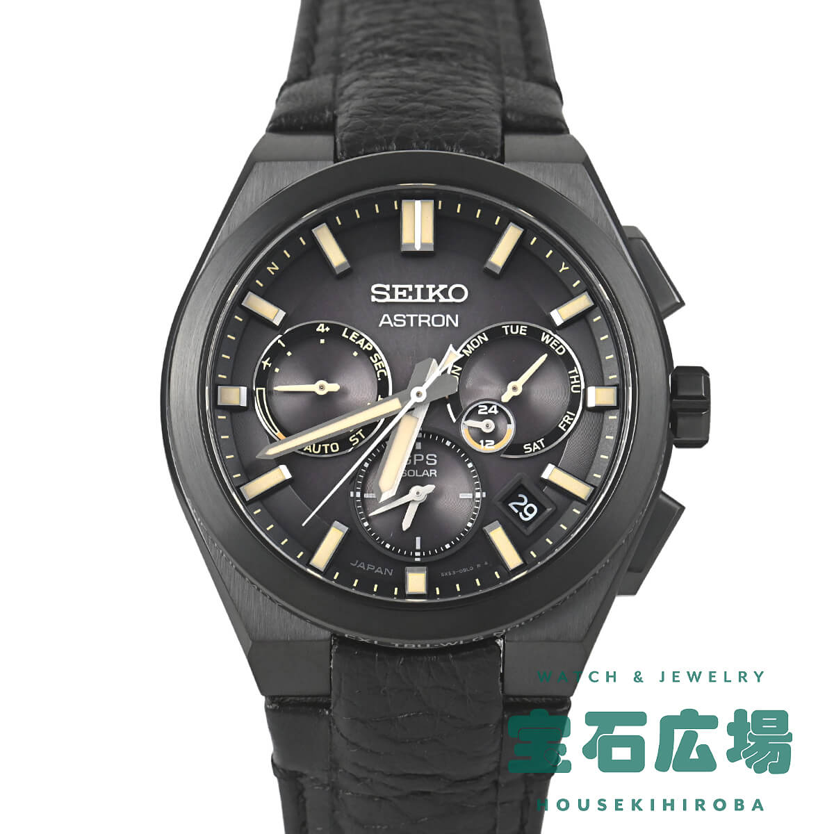 セイコー SEIKO アストロン BIOHAZARD DEATH ISLAND レオン着用モデル 限定生産600本 SBXC131 5X53-0CA0 中古 メンズ 腕時計