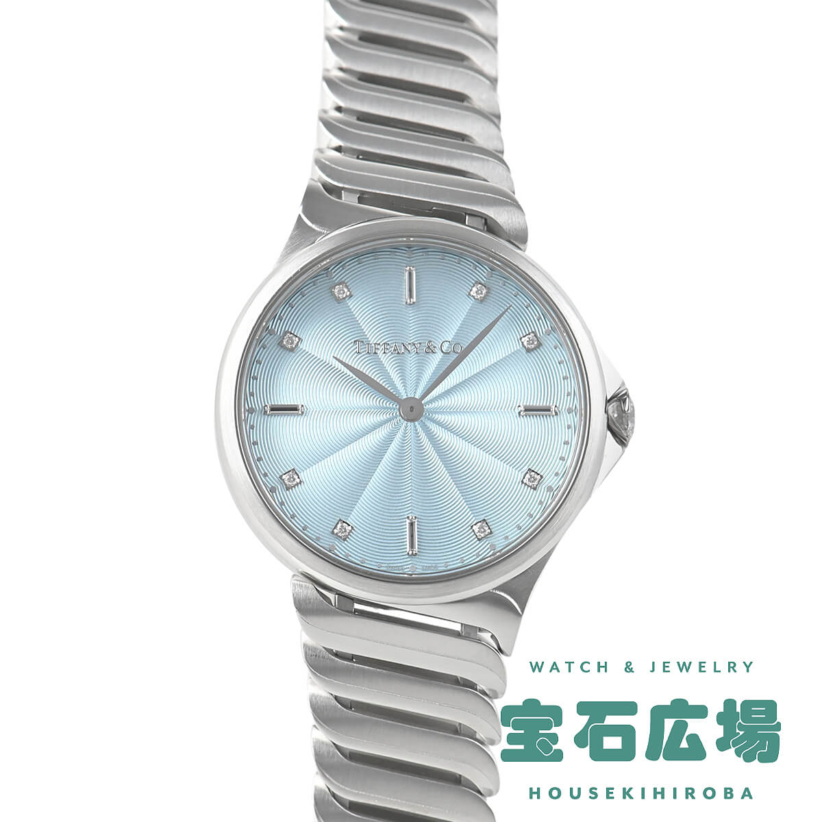 【亘】Tiffany & Co. シルバー925無垢レディース腕時計 TIFFANY&Co. / ティファニー / 1980年代 / アトラス / スターリング