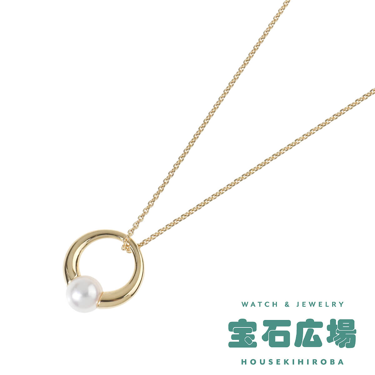 ミキモト MIKIMOTO 1Pパール ペンダントネックレス  中古 レディース ジュエリー