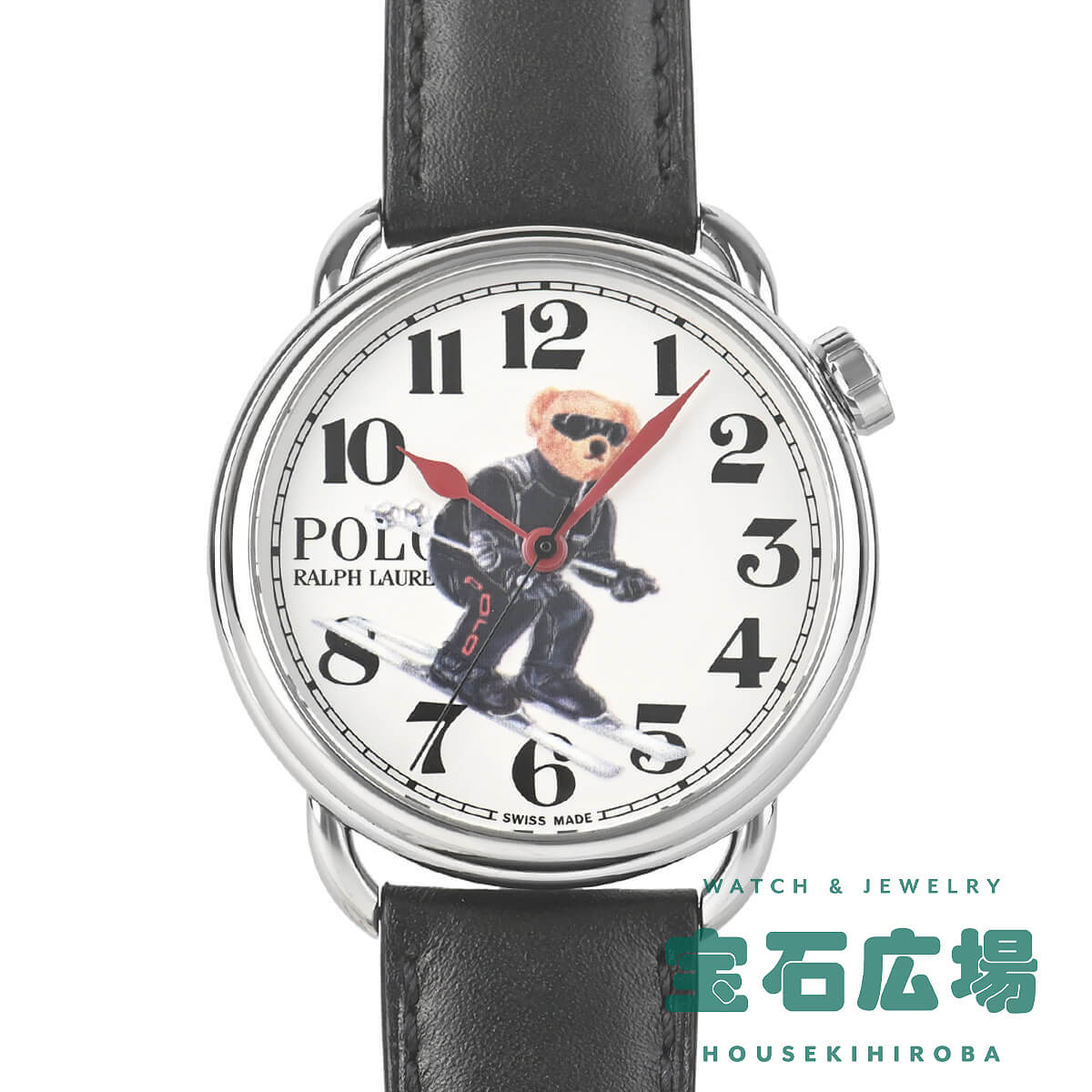 ラルフ ローレン RALPH LAUREN アルパイン ポロ ベア 472865482001 中古 メンズ 腕時計
