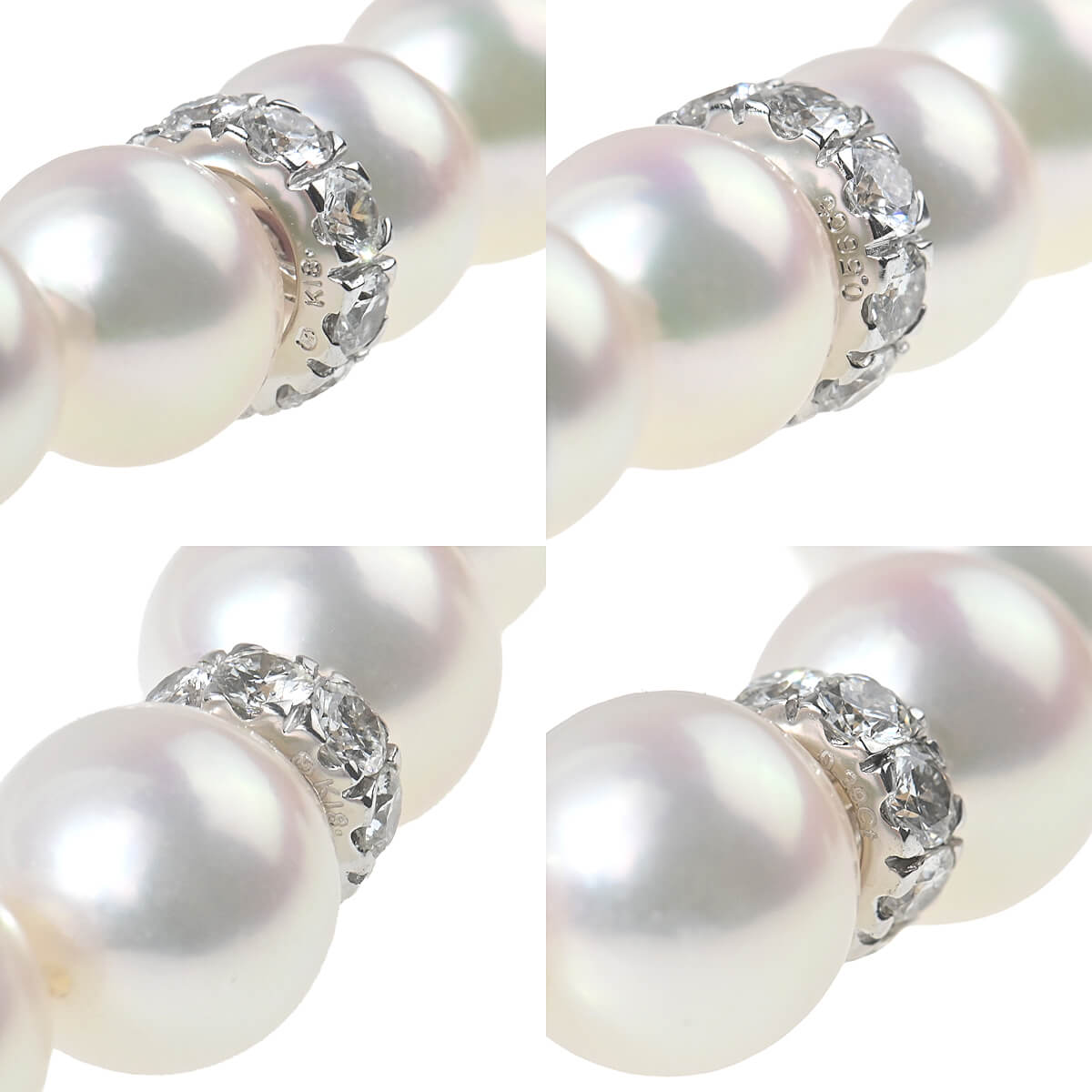 MIKIMOTO（ミキモト） パール・サファイア・ダイヤ チョーカー