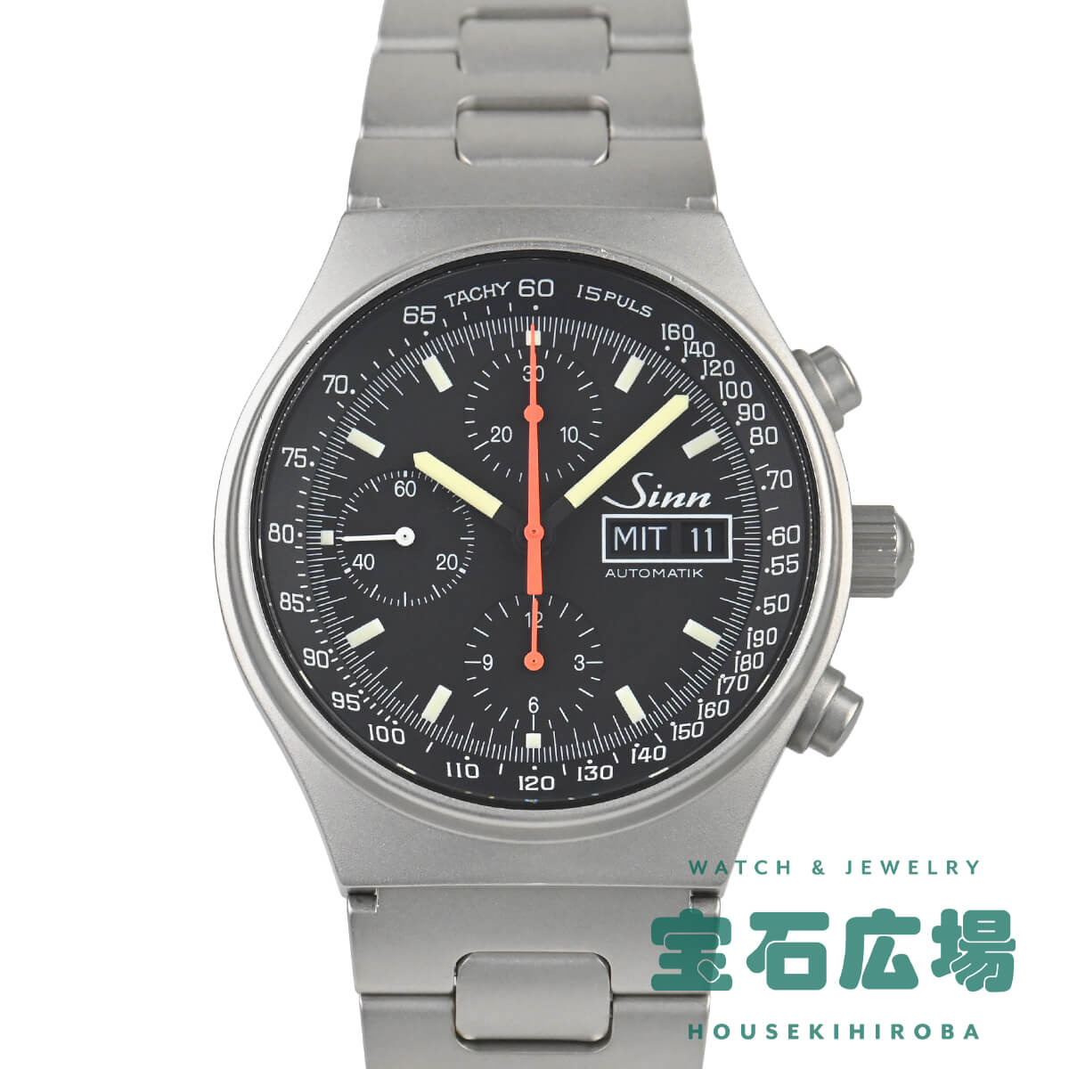 ジン Sinn 144.ST.SA 144.ST.SA 中古 メンズ 腕時計