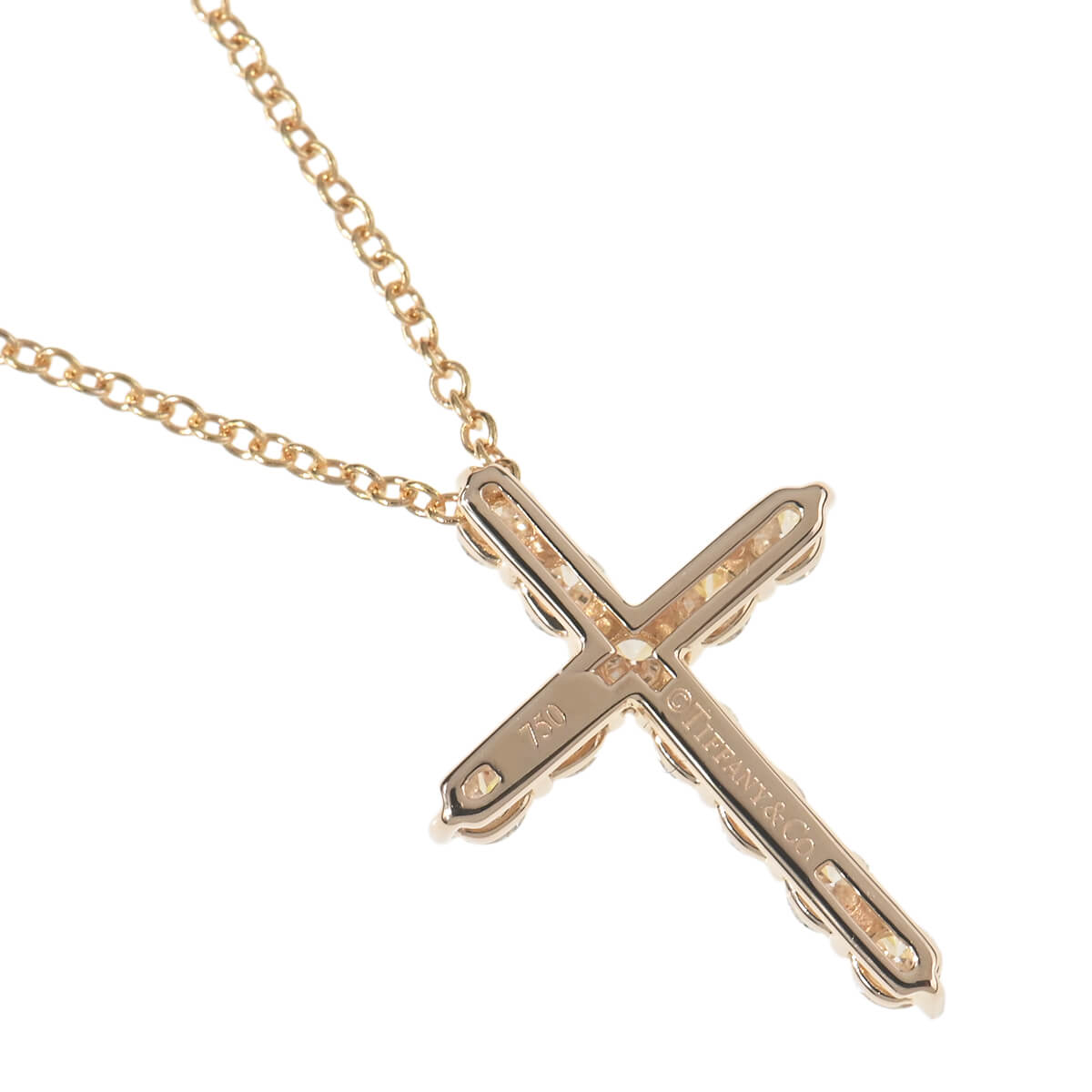 Tiffany & Co.　 クロス　ダイヤ　ネックレス　スモール　ティファニー TIFFANY&Co.（ティファニー） クロス（スモール）ダイヤ ペンダント