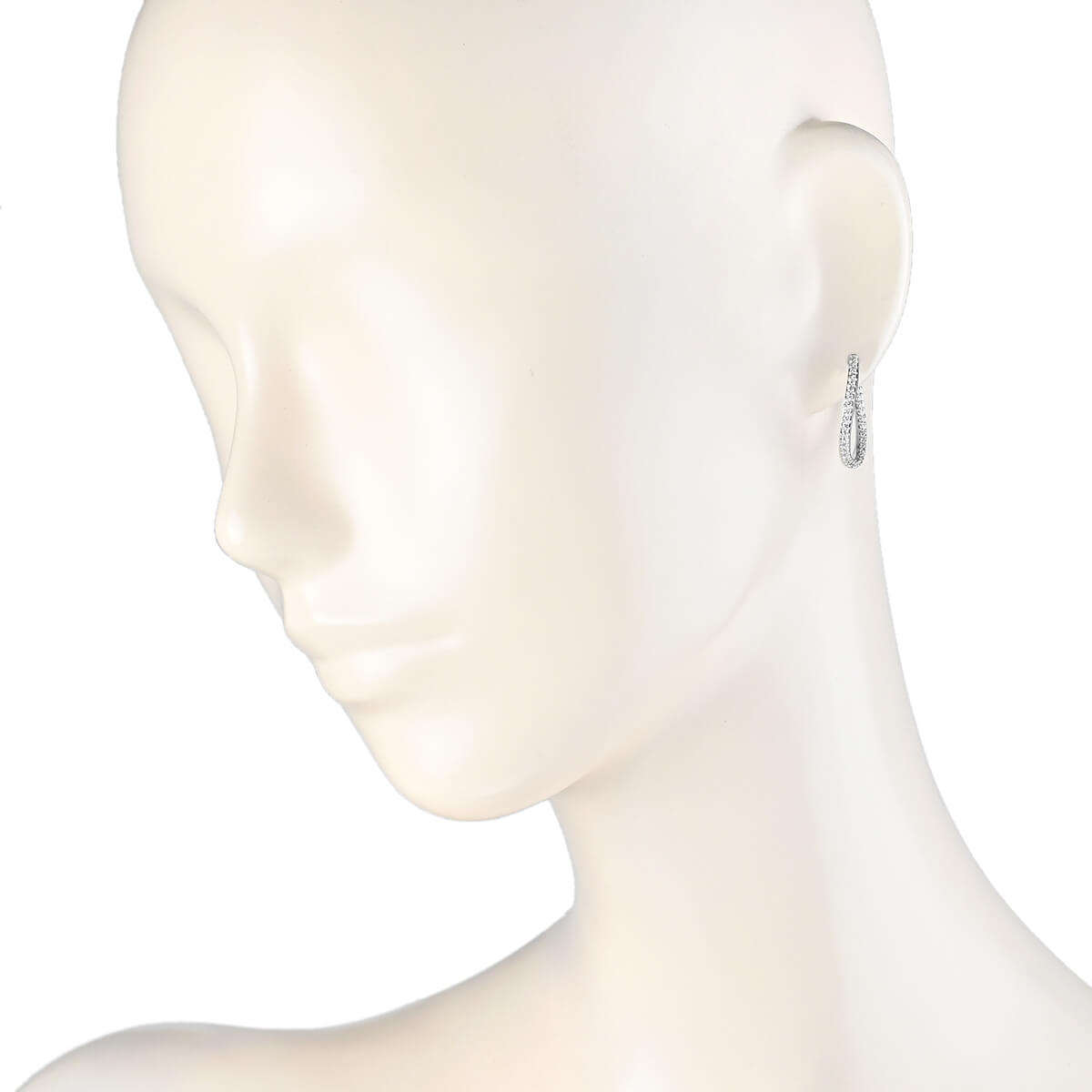 ノーブランド ダイヤ フープピアス 中古 レディース ジュエリー : 宝石 
