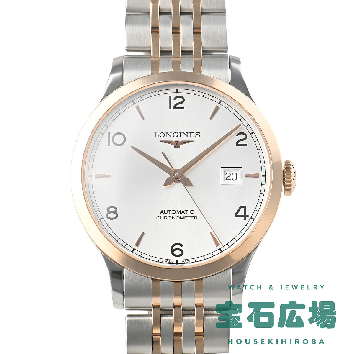 �����W�� LONGINES ���R�[�h L2.821.5.76.7 �V�i �����Y �r���v