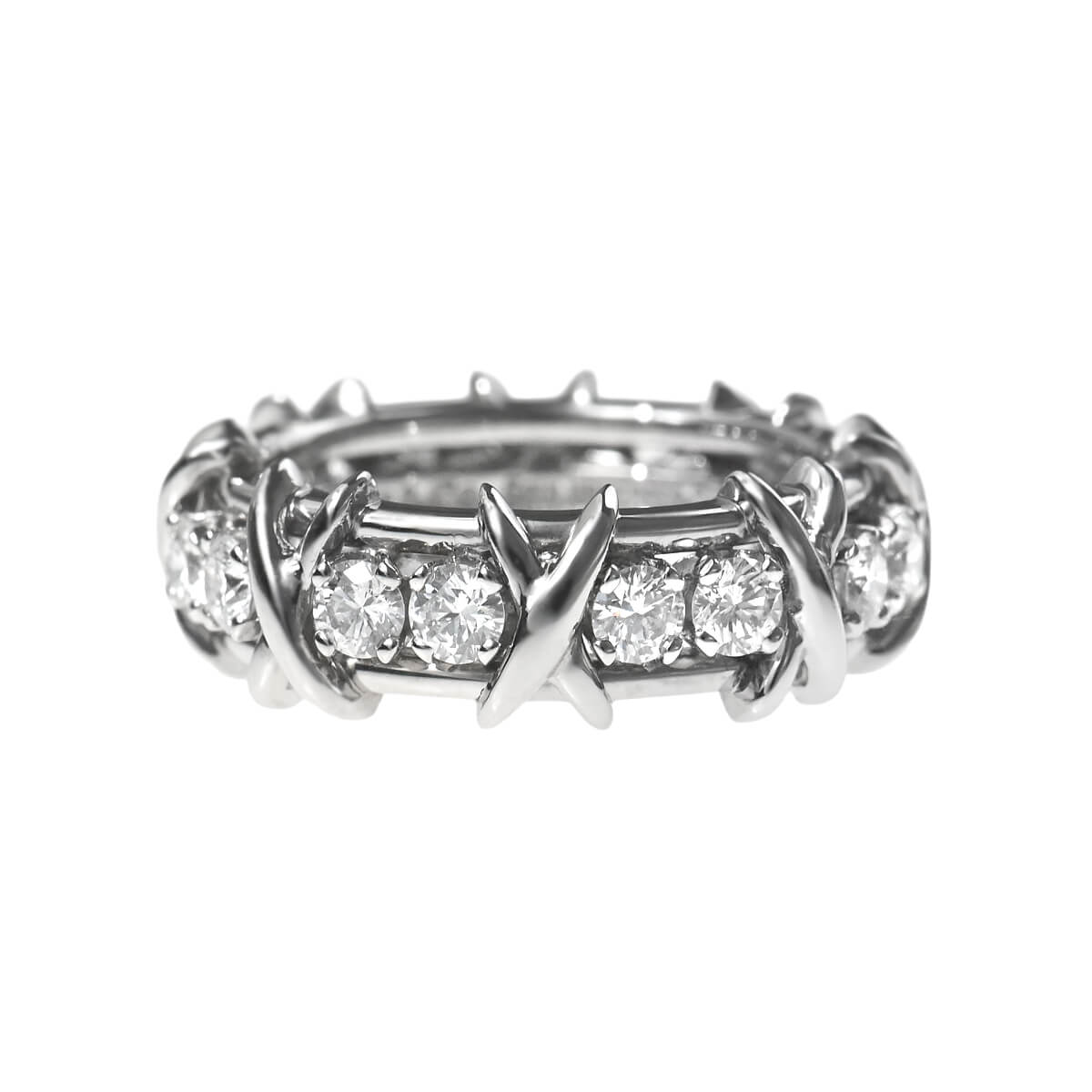 ティファニー TIFFANY＆Co. ジャン・シュランバージェ 16ストーン ダイヤ リング 60108184 中古 ユニセックス ジュエリー_1