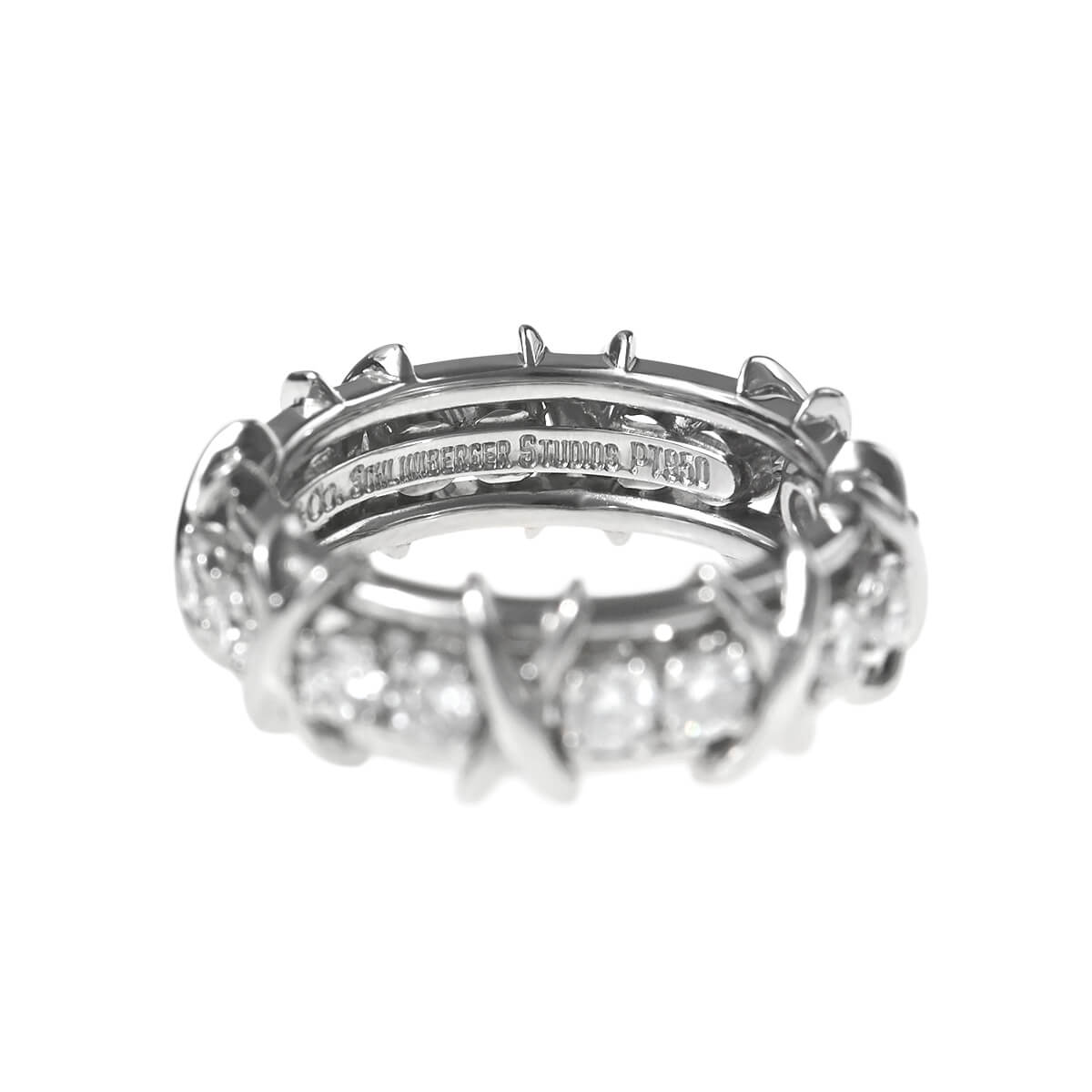ティファニー TIFFANY＆Co. ジャン・シュランバージェ 16ストーン ダイヤ リング 60108184 中古 ユニセックス ジュエリー_4