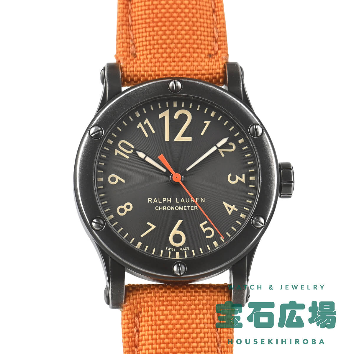 ラルフ ローレン RALPH LAUREN サファリRL67 クロノメーター RLR0250900 中古 メンズ 腕時計