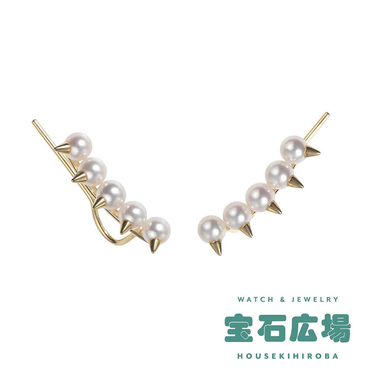 TASAKI（タサキ） デインジャー プラス 5Pパール フックピアス E-4223