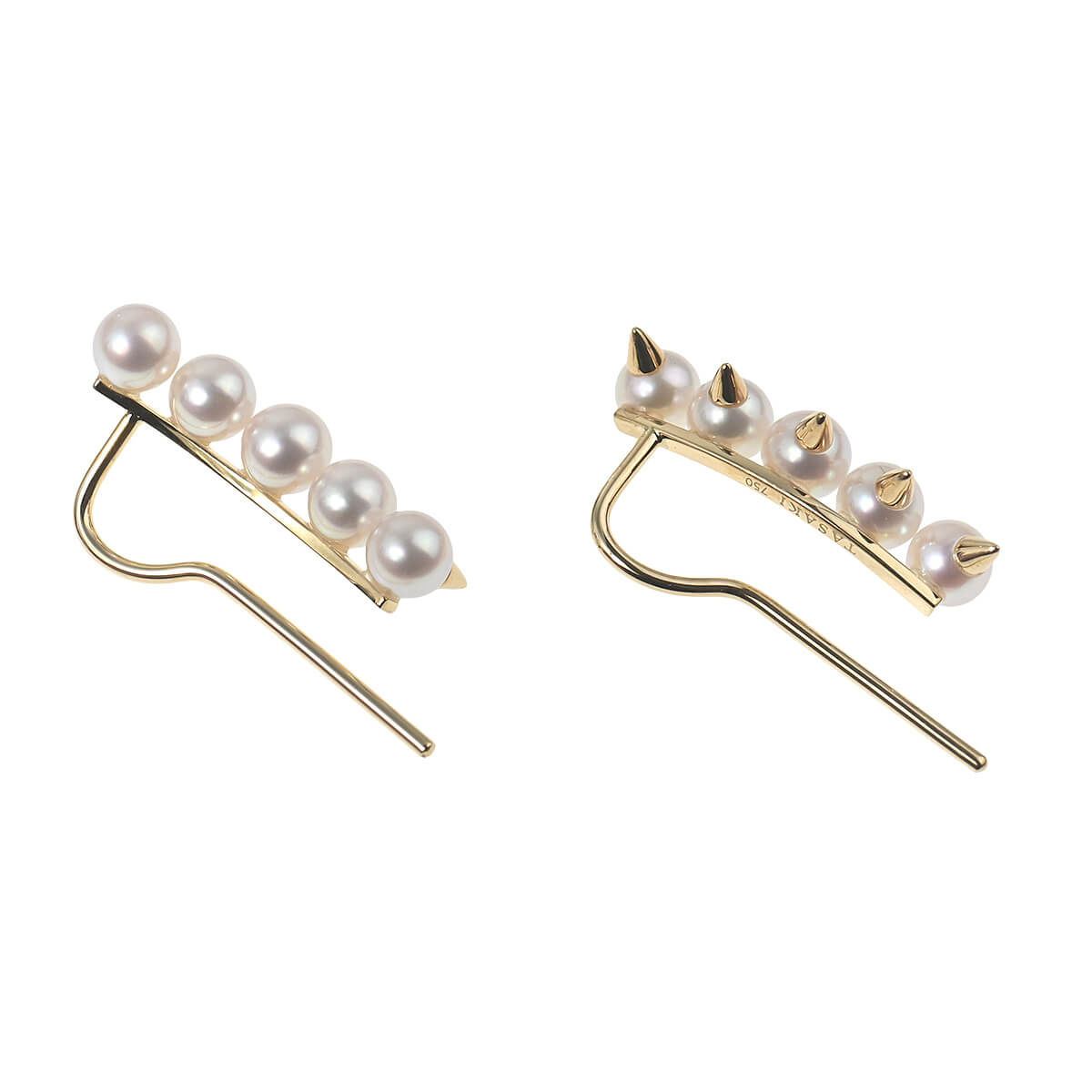 TASAKI（タサキ） デインジャー プラス 5Pパール フックピアス E-4223