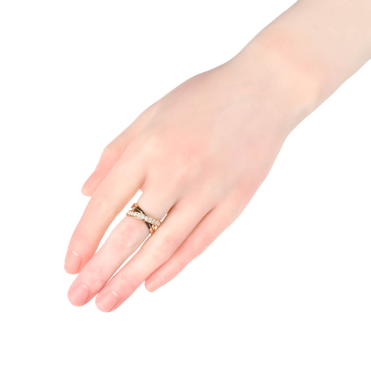 Cartier（カルティエ） エタンセル ドゥ ハーフダイヤ リング B4095749 