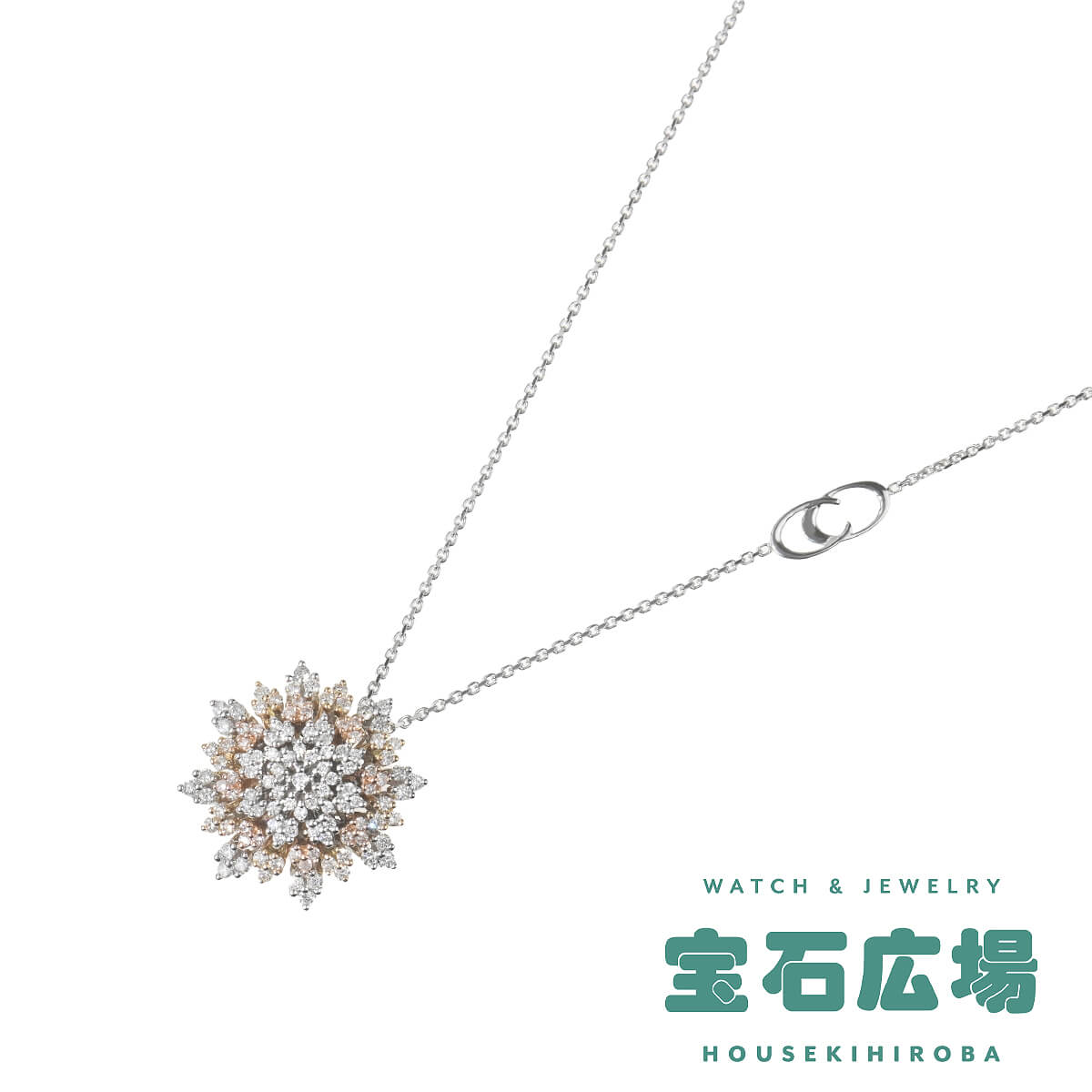 キメント ダイヤ ペンダントネックレス  中古 レディース ジュエリー