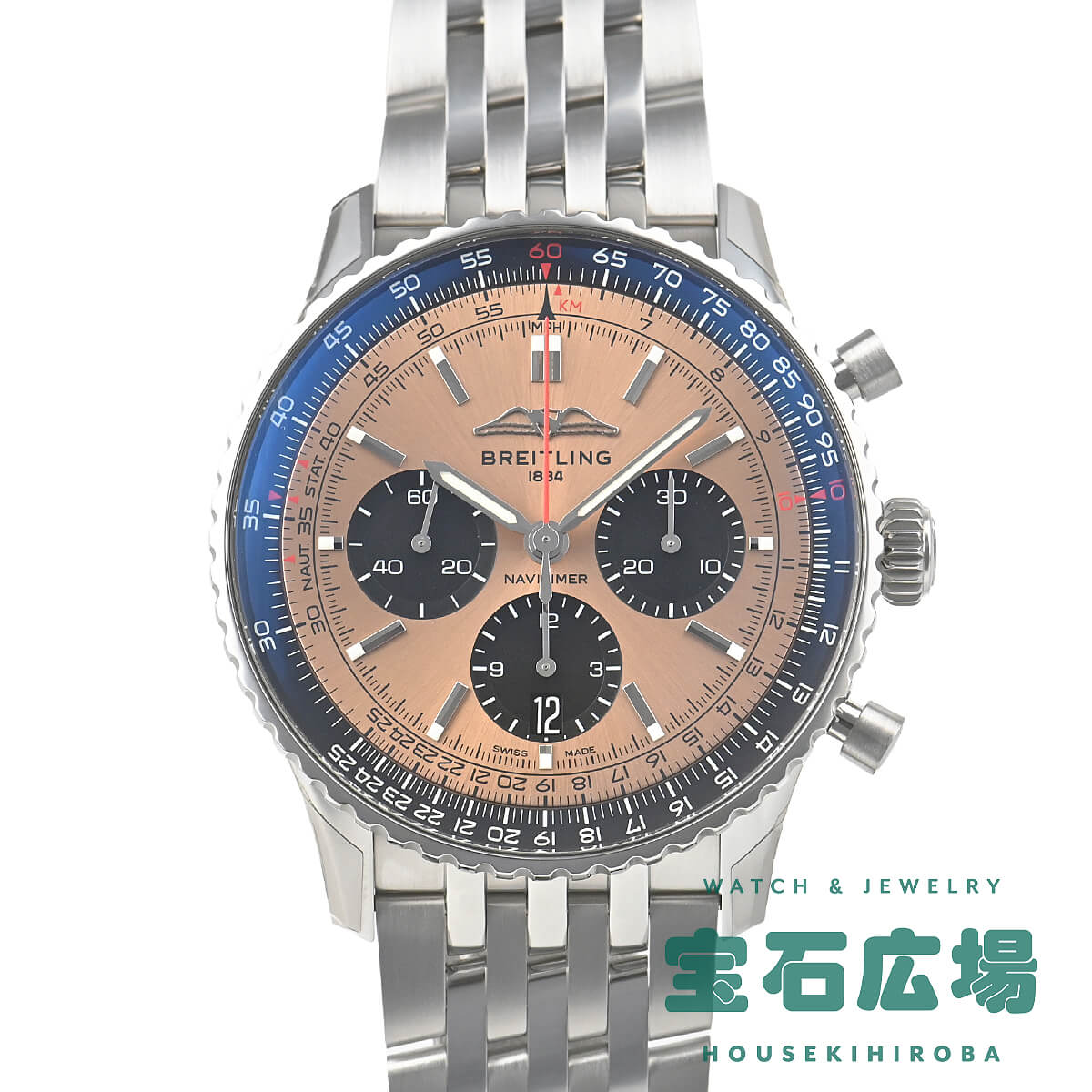 �u���C�g�����O BREITLING �i�r�^�C�}�[ B01 �N���m�O���t 43 AB0138241K1A1 �V�i �����Y �r���v