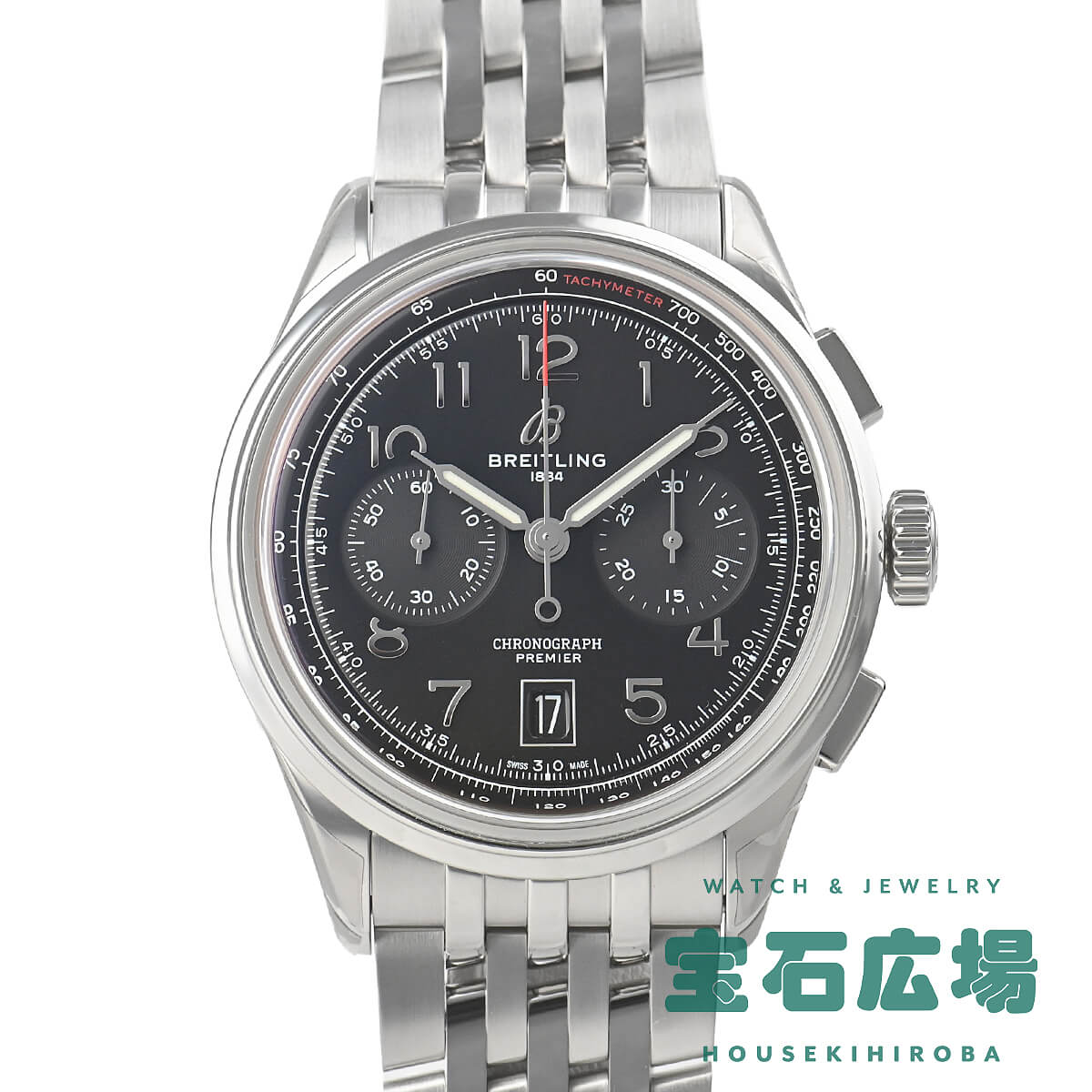 �u���C�g�����O BREITLING �v���~�G B01 �N���m�O���t 42 AB0145221B1A1 �V�i �����Y �r���v