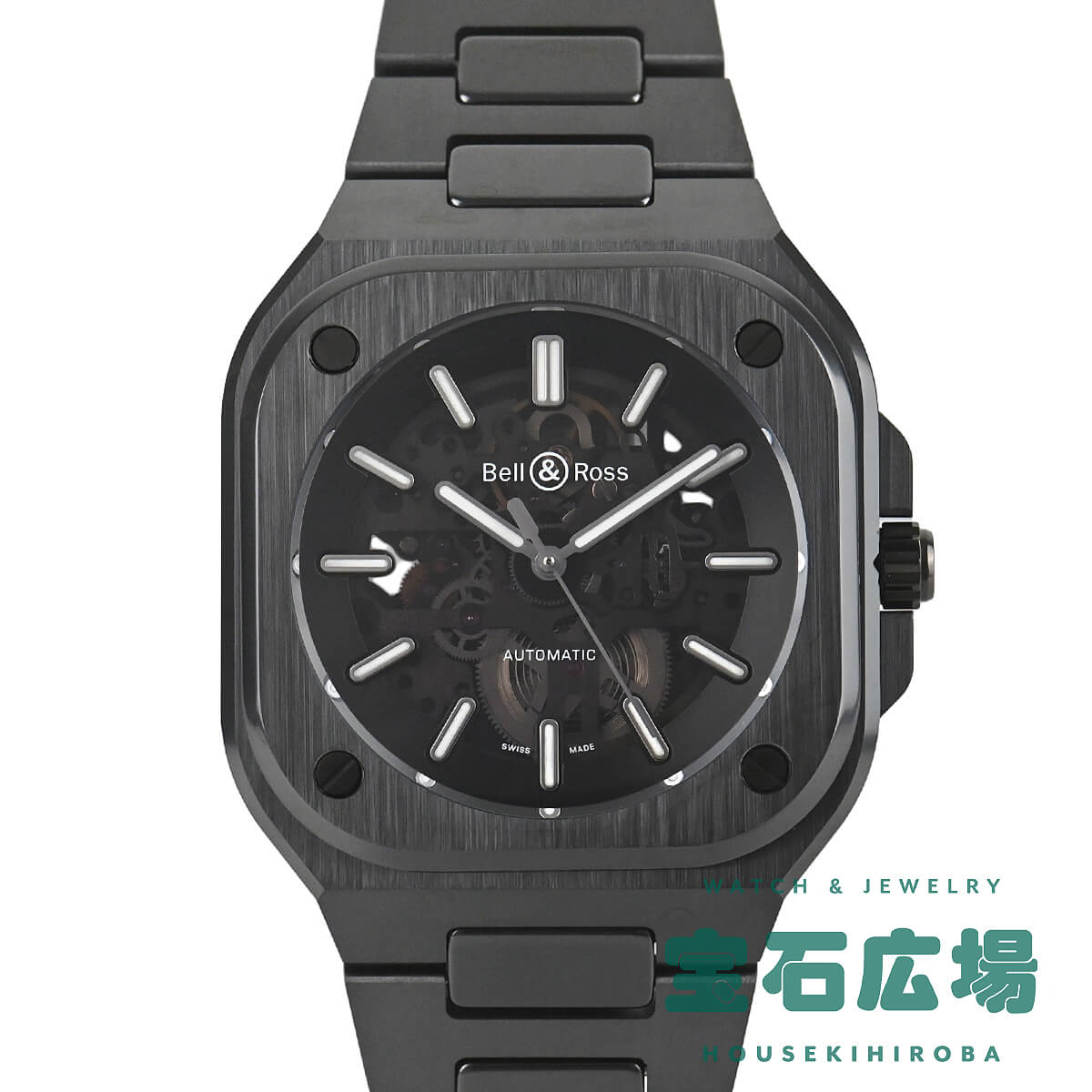 ベル&ロス BELL & ROSS BR 05 SKELETON BLACK CERAMIC ...