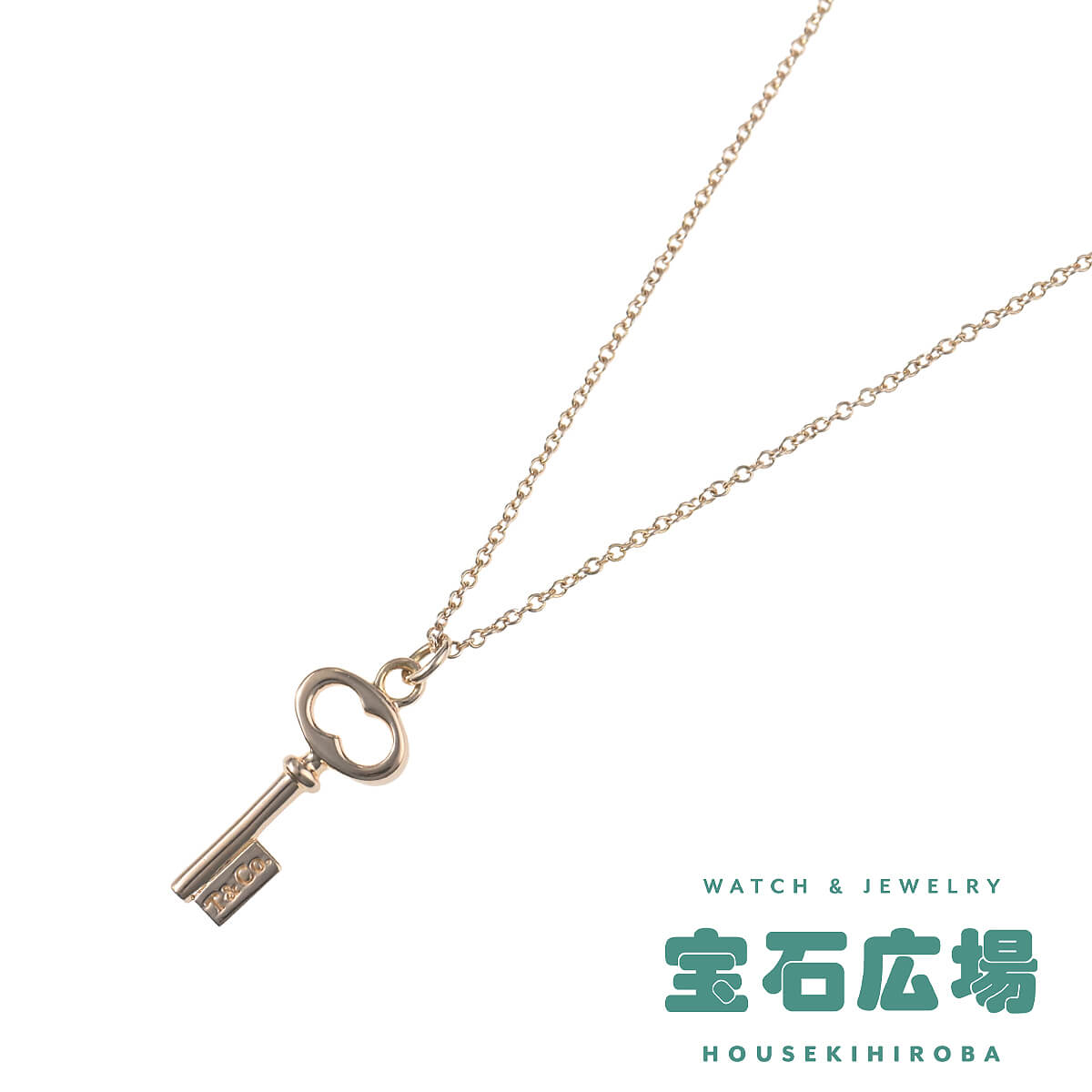 ティファニー TIFFANY＆Co. ヴィンテージオーバルキー（ミニ） ペンダントネックレス  中古 レディース ジュエリー