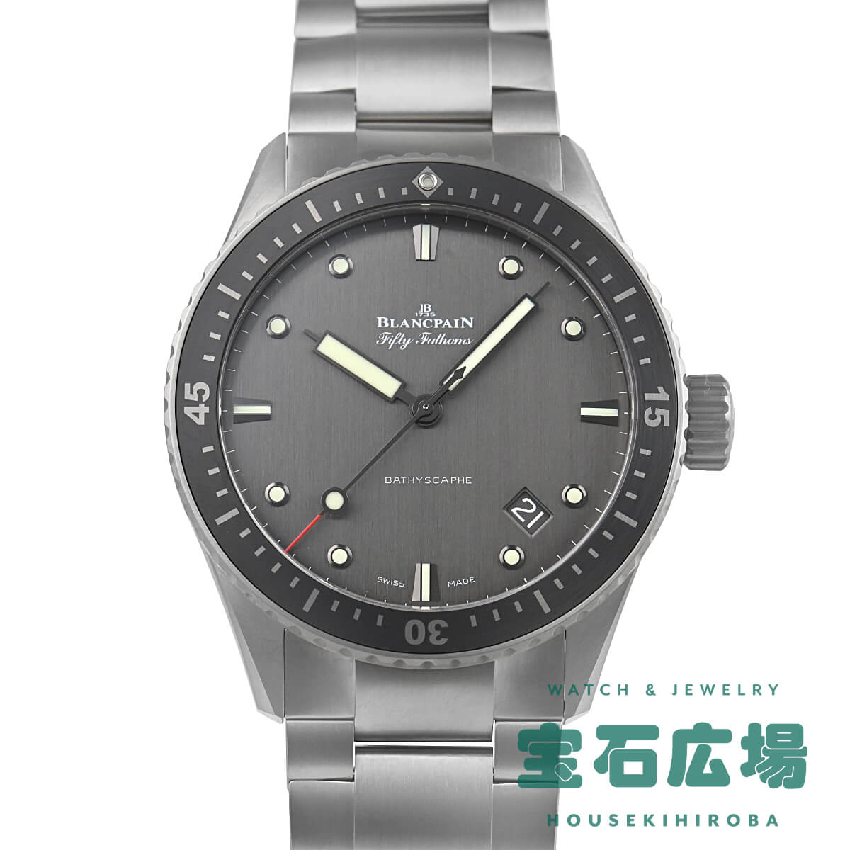 ブランパン BLANCPAIN フィフティファゾムス バチスカーフ 5000-1210-98S 新品 メンズ 腕時計