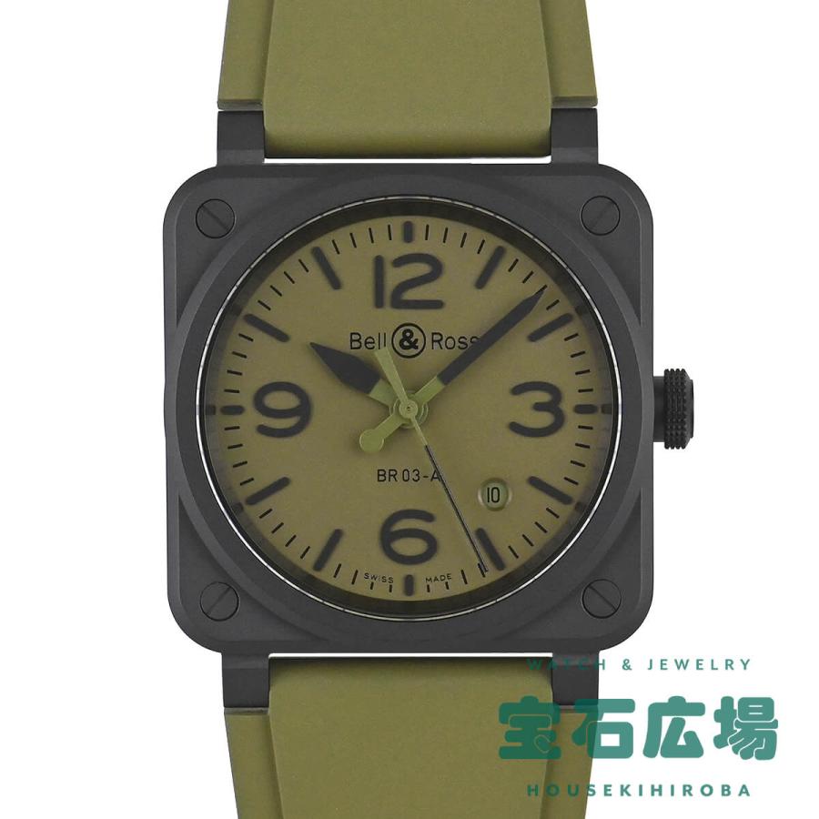 ベル＆ロス BELL & ROSS BR03 MILITARY CERAMIC BR03A-MIL-CE/SRB 新品 メンズ 腕時計｜houseki-h