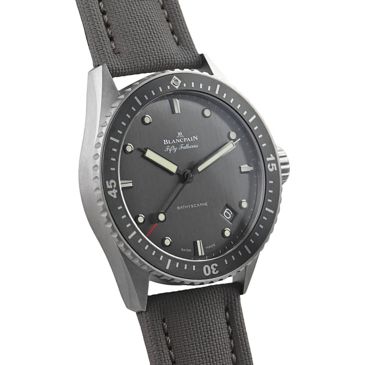 ブランパン BLANC PAIN フィフティファゾムス バチスカーフ 5000-1210-G52A 新品 メンズ 腕時計｜houseki-h｜03