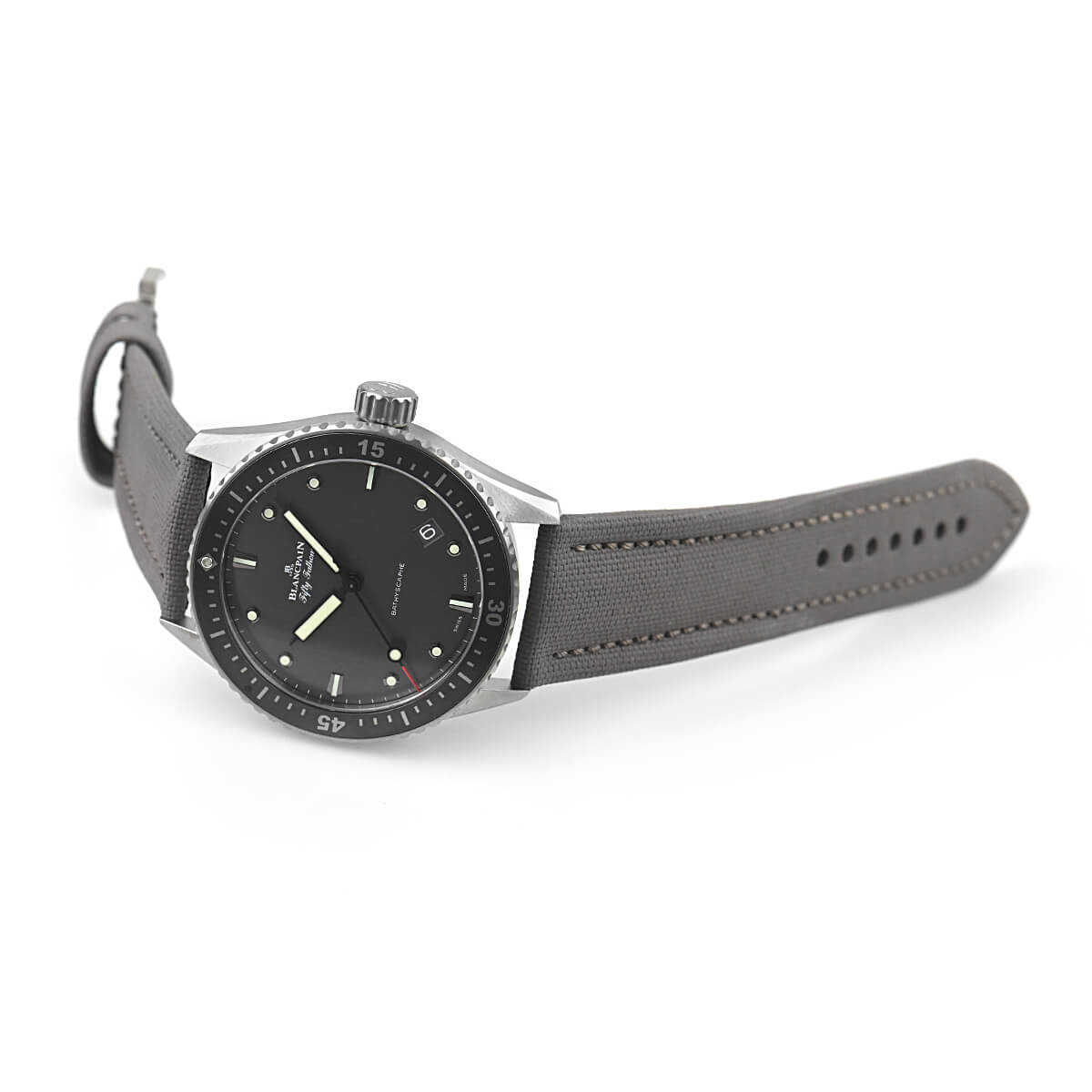 ブランパン BLANC PAIN フィフティファゾムス バチスカーフ 5000-1210-G52A 新品 メンズ 腕時計｜houseki-h｜04