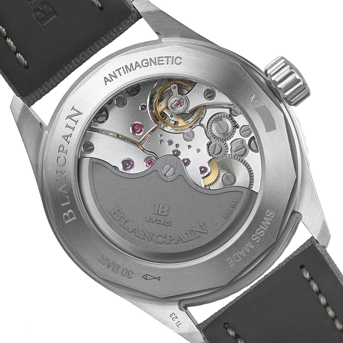 ブランパン BLANC PAIN フィフティファゾムス バチスカーフ 5000-1210-G52A 新品 メンズ 腕時計｜houseki-h｜07