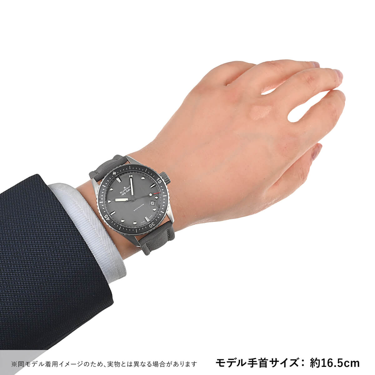 ブランパン BLANC PAIN フィフティファゾムス バチスカーフ 5000-1210-G52A 新品 メンズ 腕時計｜houseki-h｜08