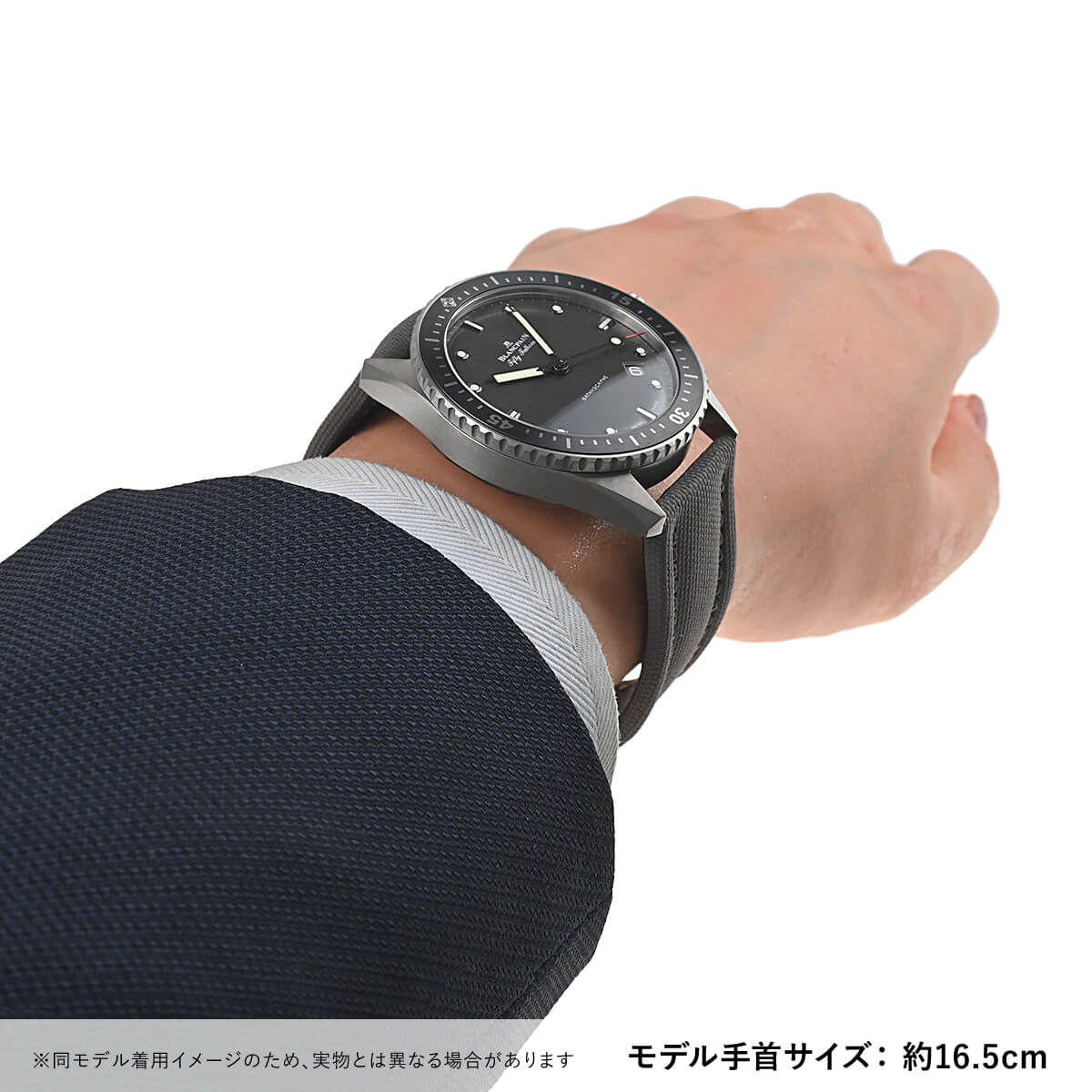 ブランパン BLANC PAIN フィフティファゾムス バチスカーフ 5000-1210-G52A 新品 メンズ 腕時計｜houseki-h｜09