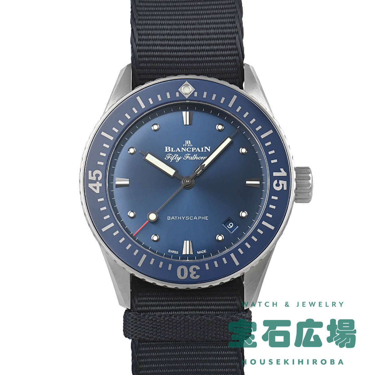 ブランパン BLANCPAIN フィフティファゾムス バチスカーフ 5100-1140-NAOA 新品 メンズ 腕時計｜houseki-h