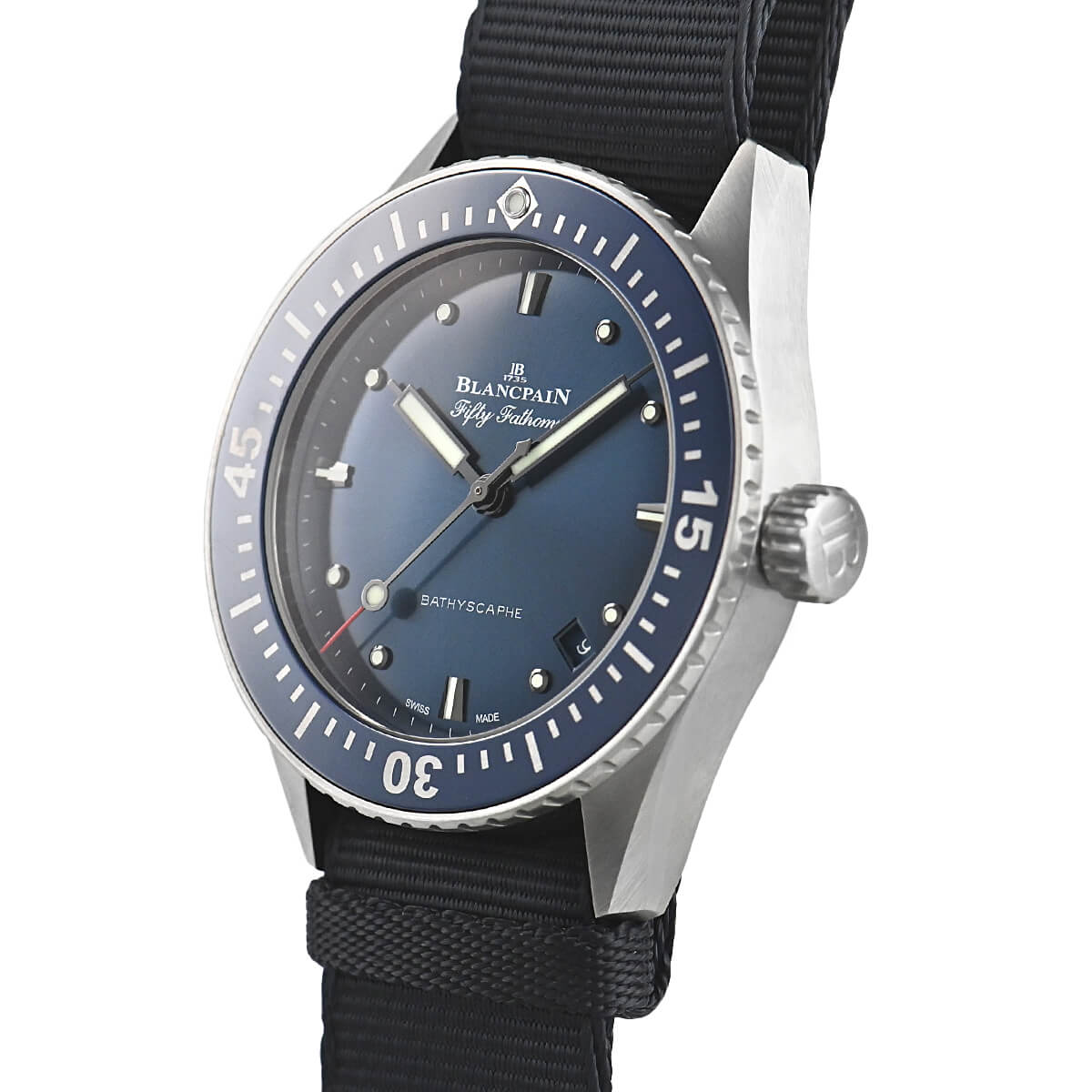 ブランパン BLANCPAIN フィフティファゾムス バチスカーフ 5100-1140-NAOA 新品 メンズ 腕時計｜houseki-h｜02