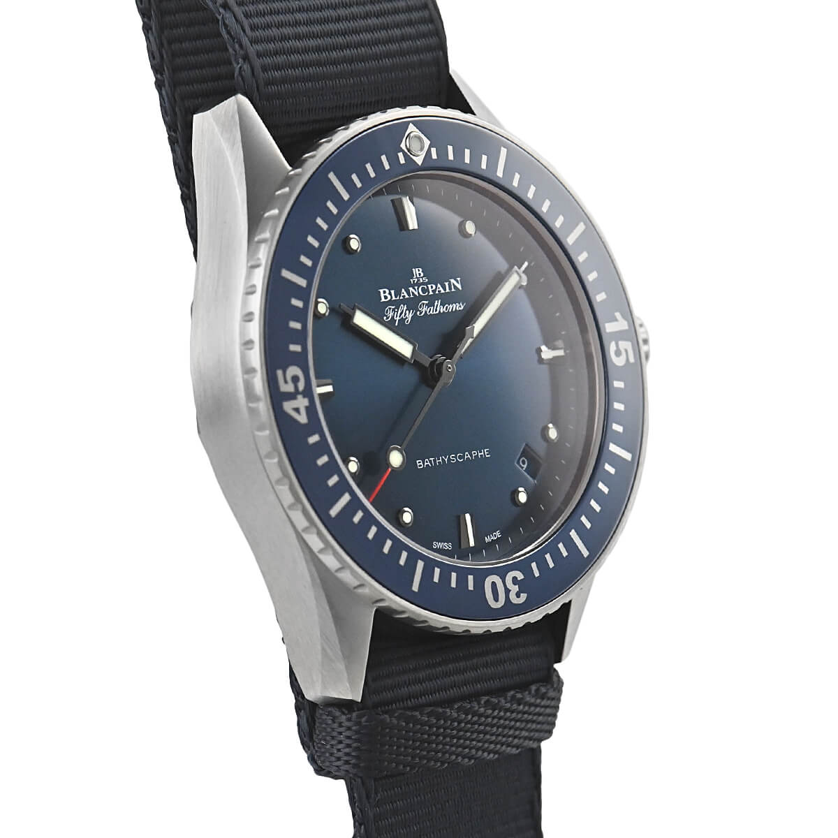 ブランパン BLANCPAIN フィフティファゾムス バチスカーフ 5100-1140-NAOA 新品 メンズ 腕時計｜houseki-h｜03