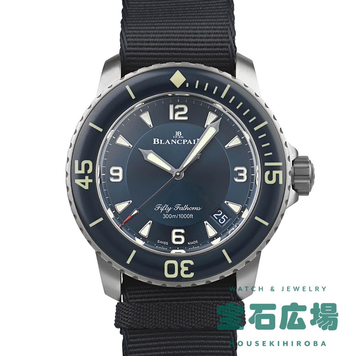 ブランパン BLANCPAIN フィフティファゾムス 5015-12B40-NAOA 新品 メンズ 腕時計｜houseki-h