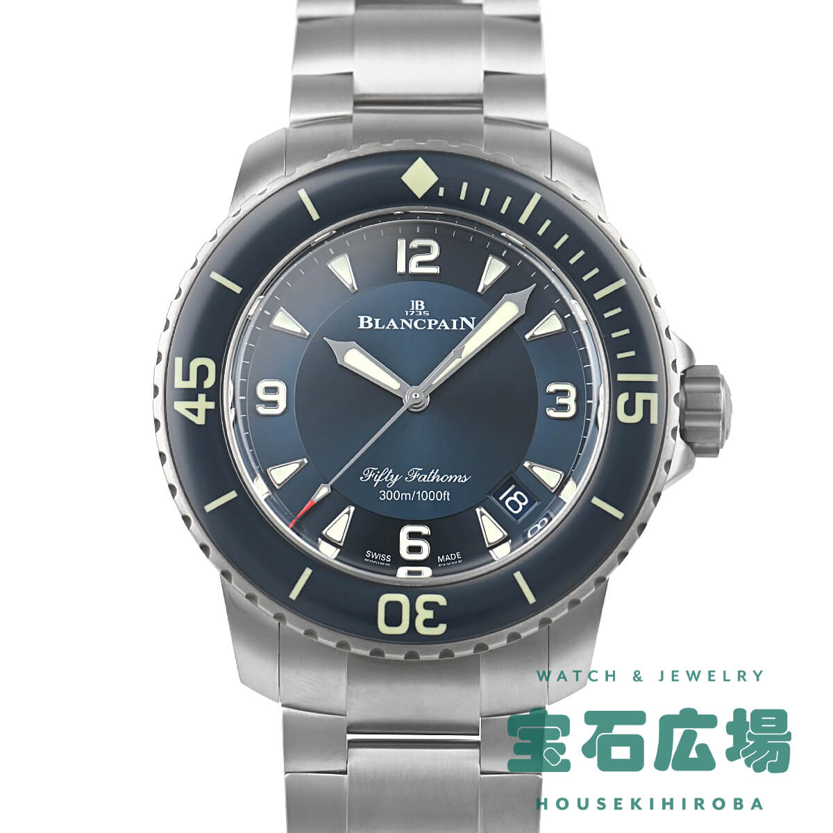 ブランパン BLANCPAIN フィフティファゾムス 5015-12B40-98B 新品 メンズ 腕時計｜houseki-h